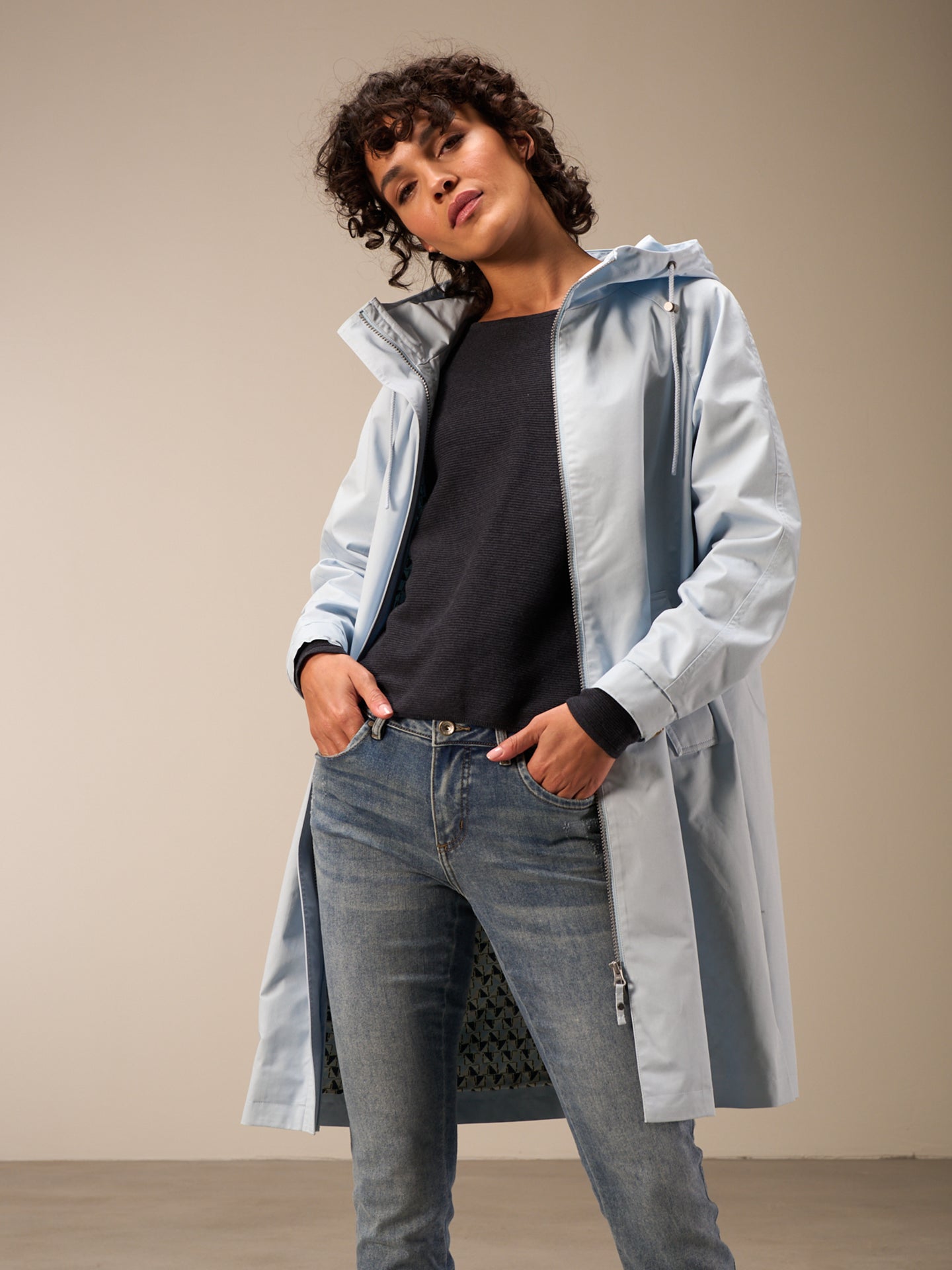 Pullover mit Rundauschnitt