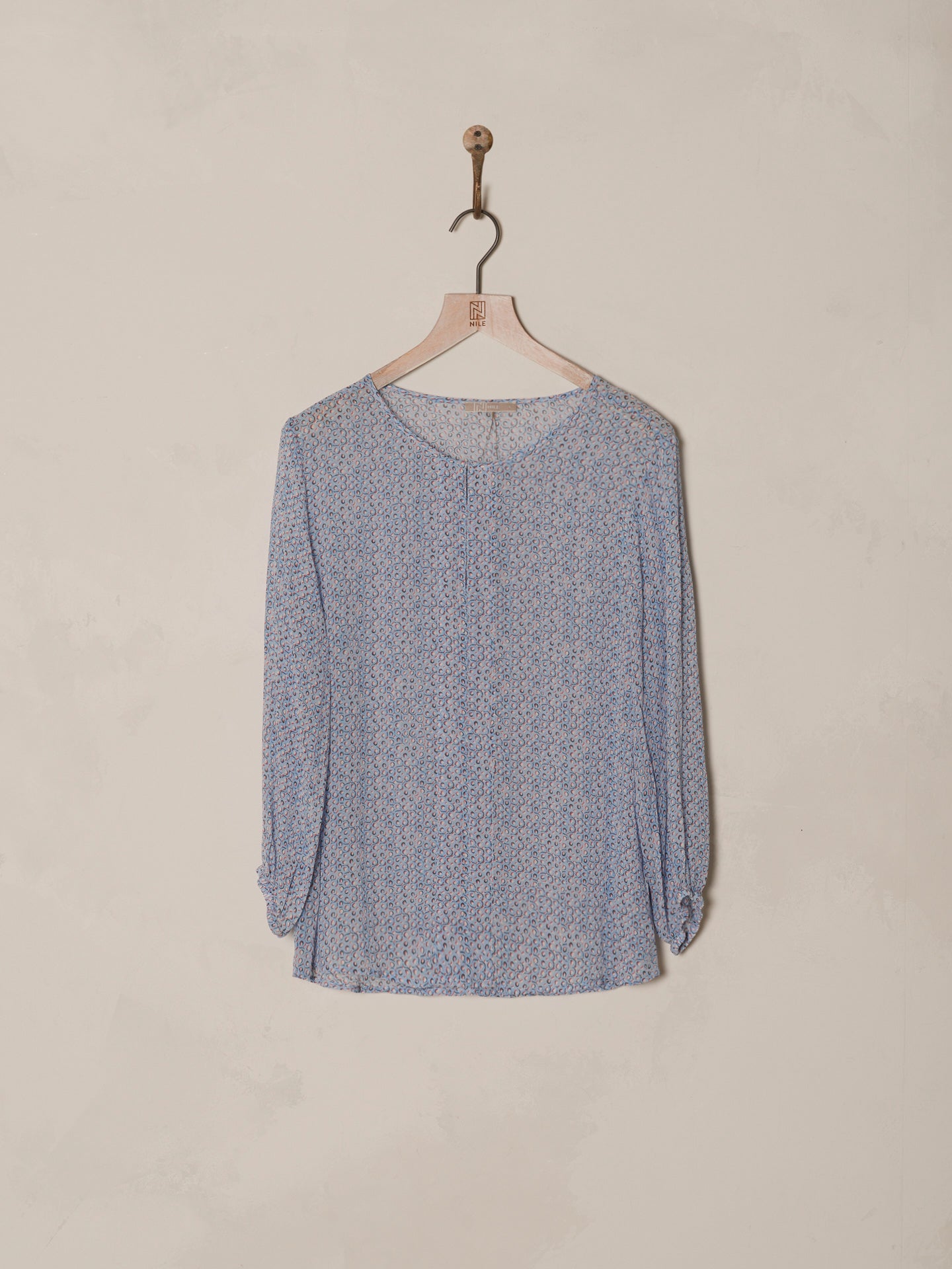 blouse à col rond