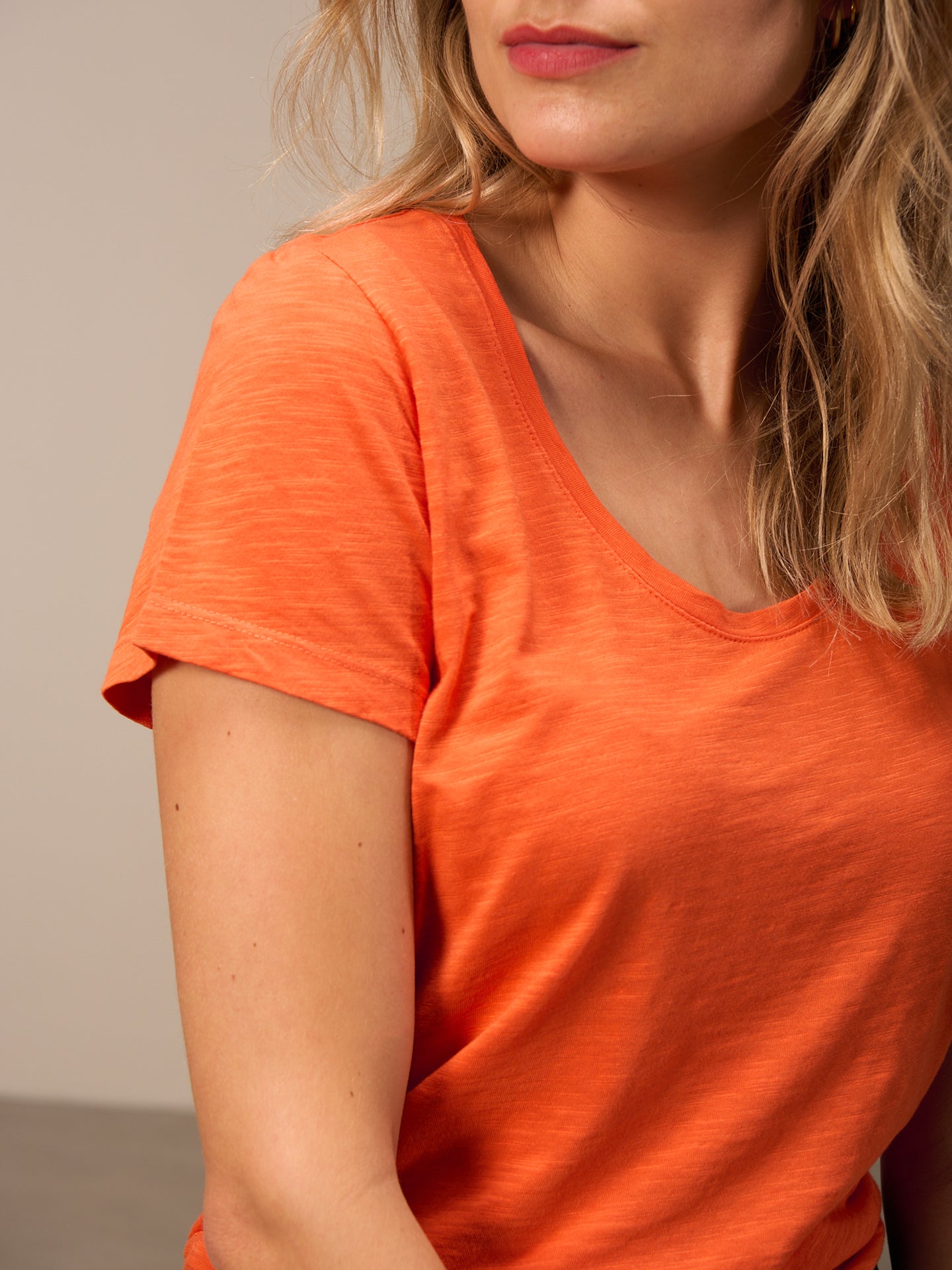Shirt mit Rundhals