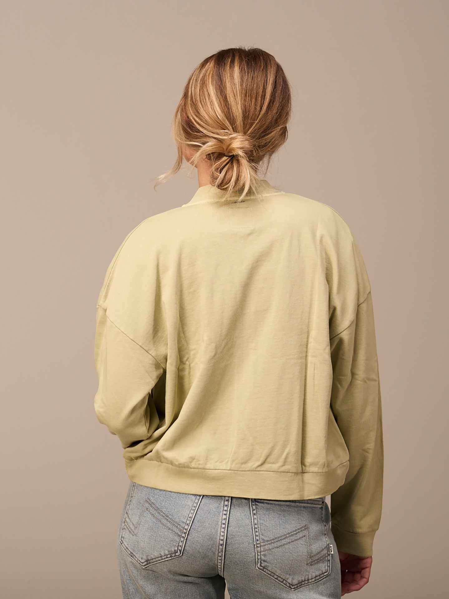 Sweatjacke mit Reissverschluss