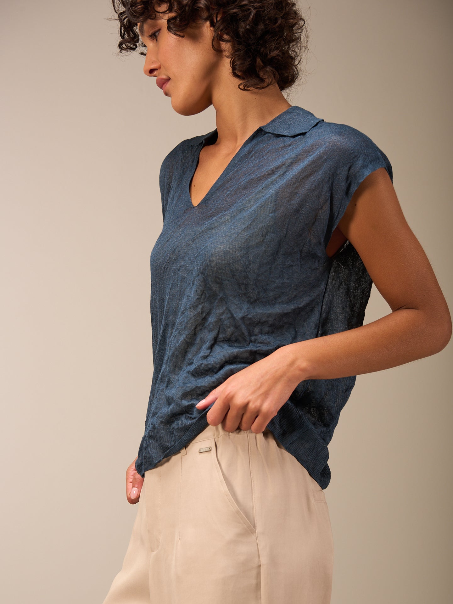 Shirt mit Kragen
