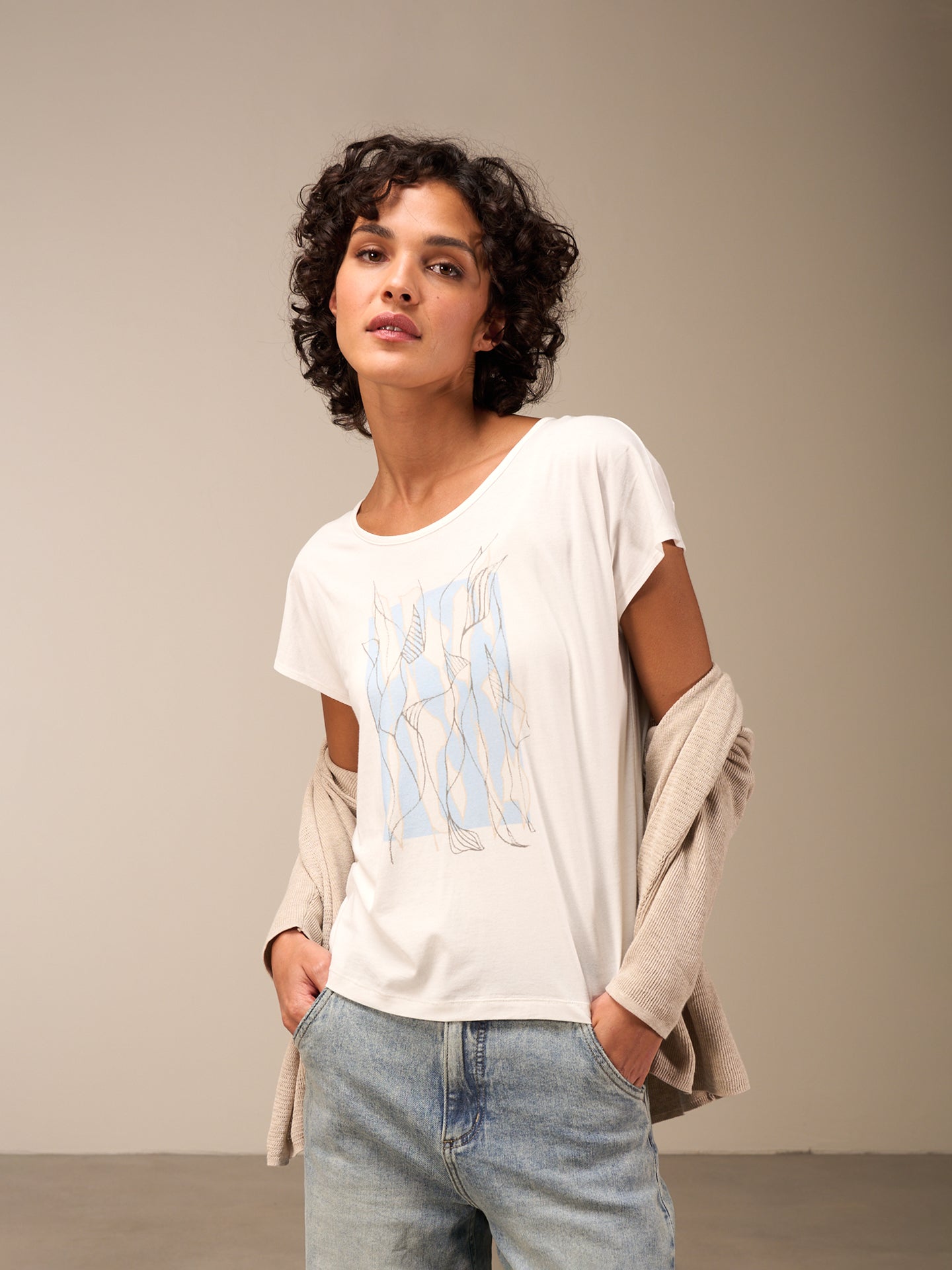 Shirt mit Druck