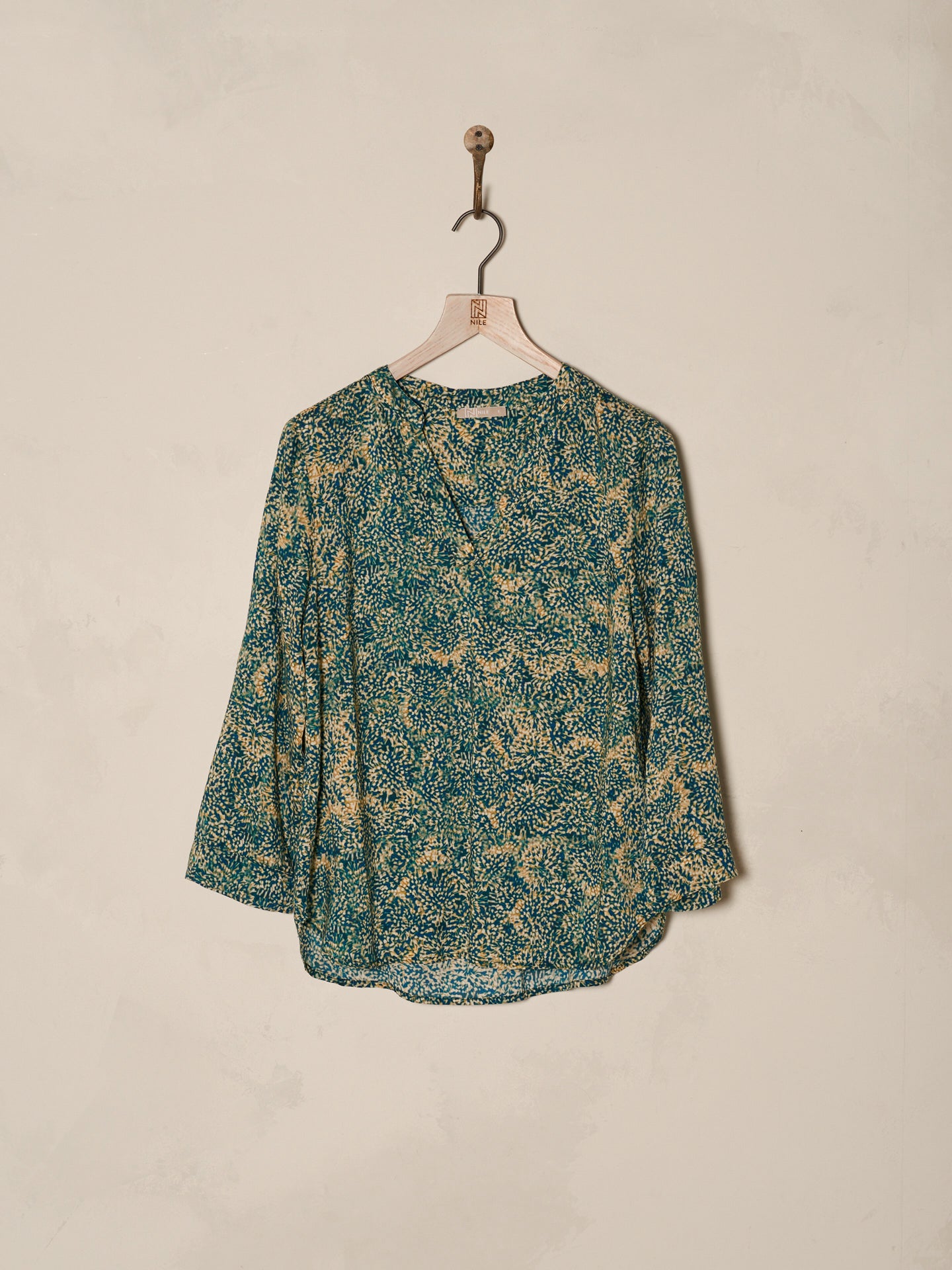 V-neck blouse