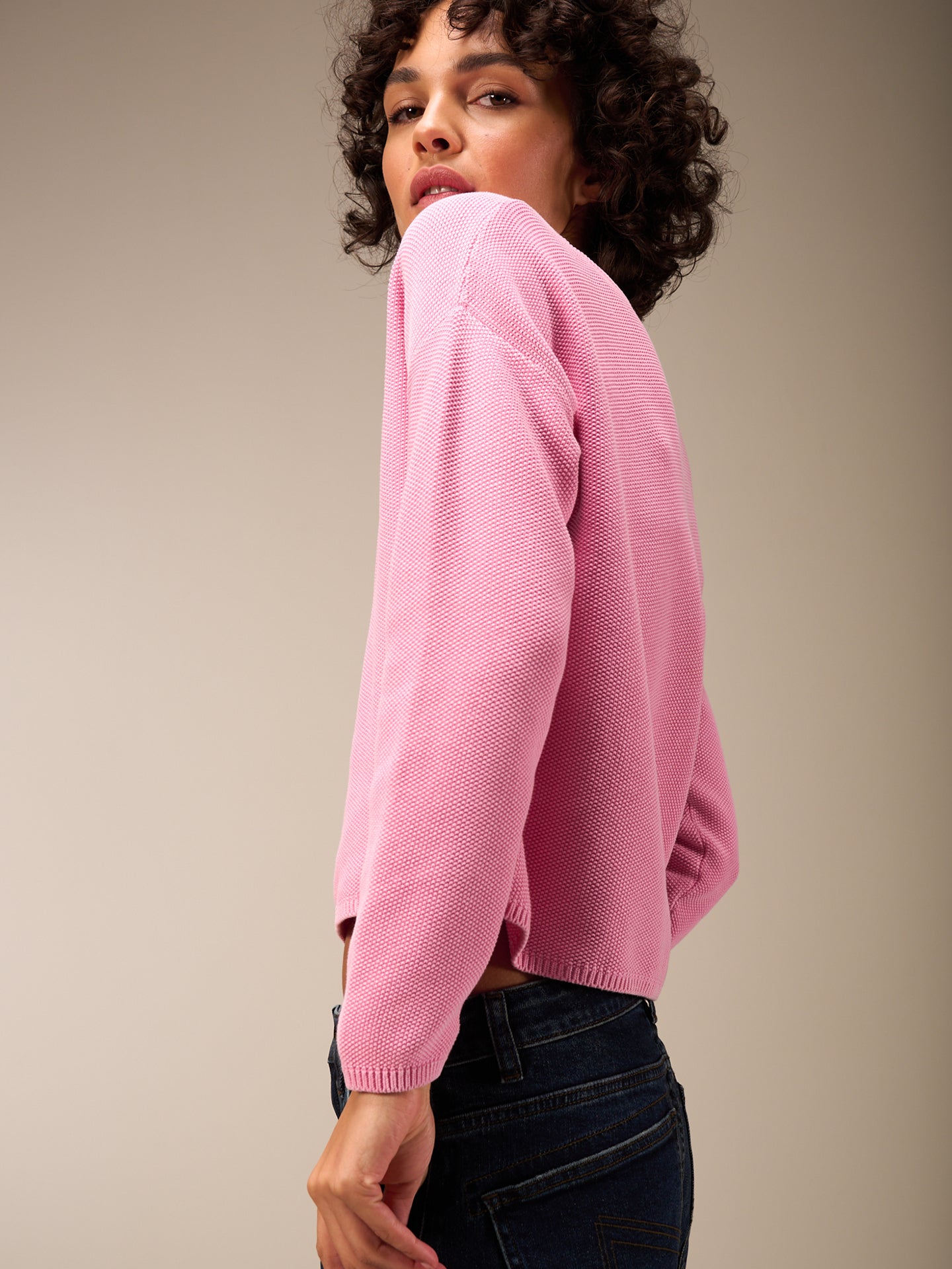 Pullover mit V-Ausschnitt