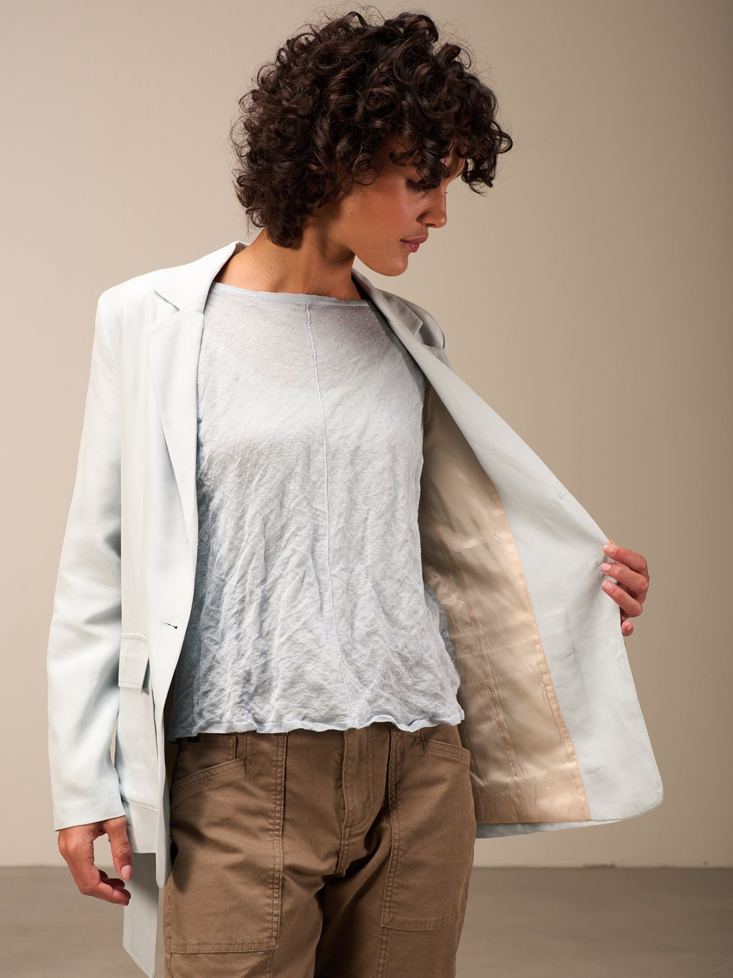 Blazer with belt