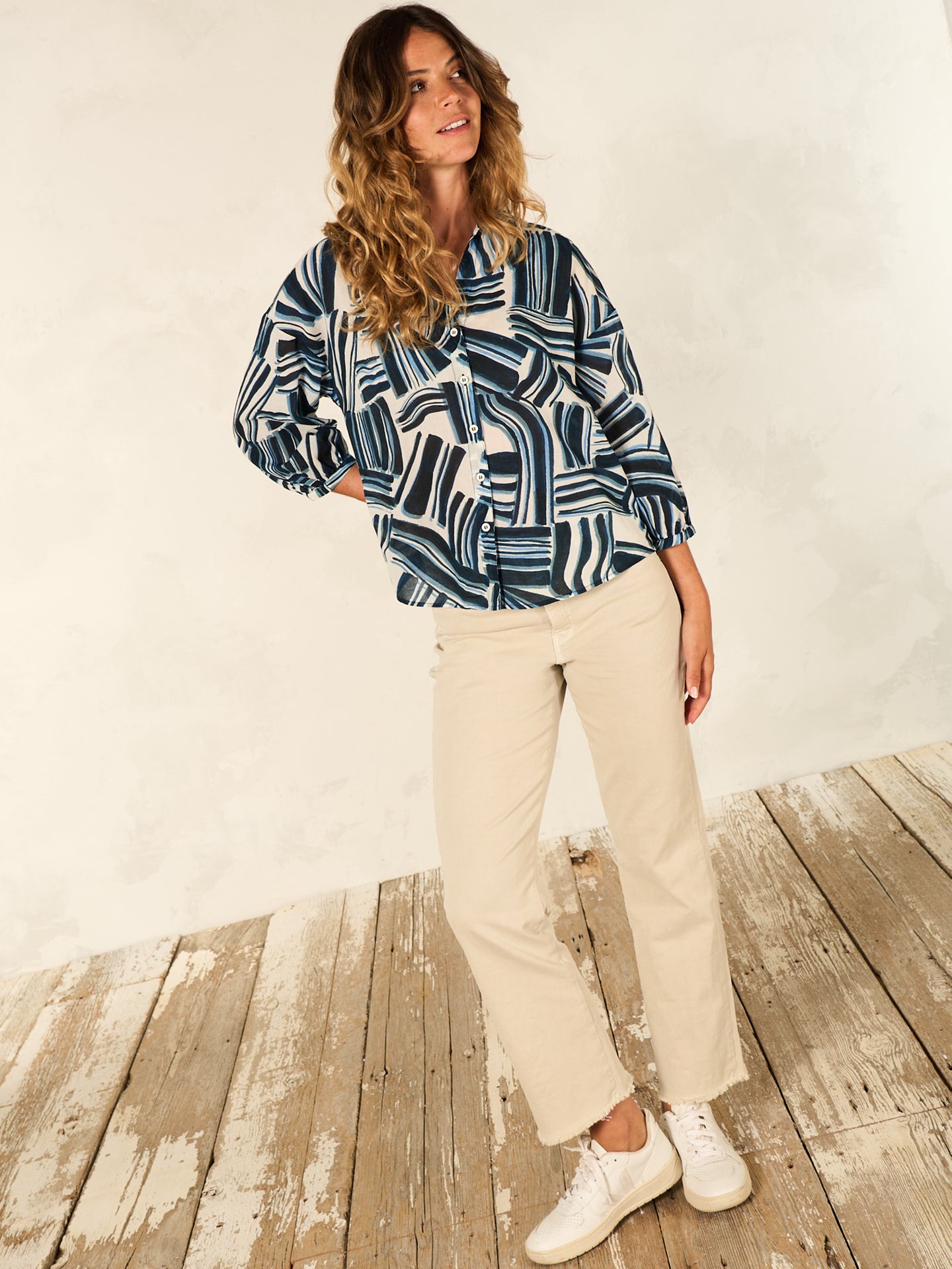 Printed blouse