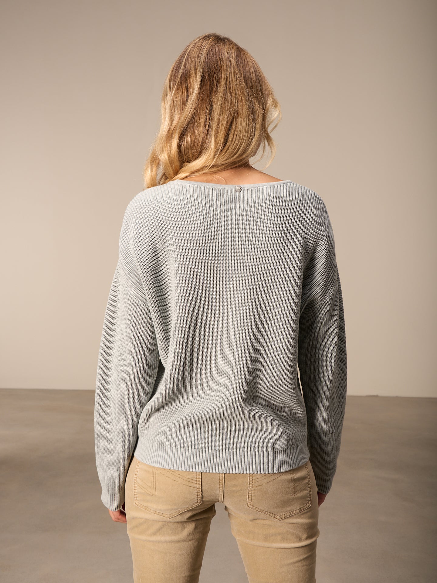 Pullover mit Rundauschnitt