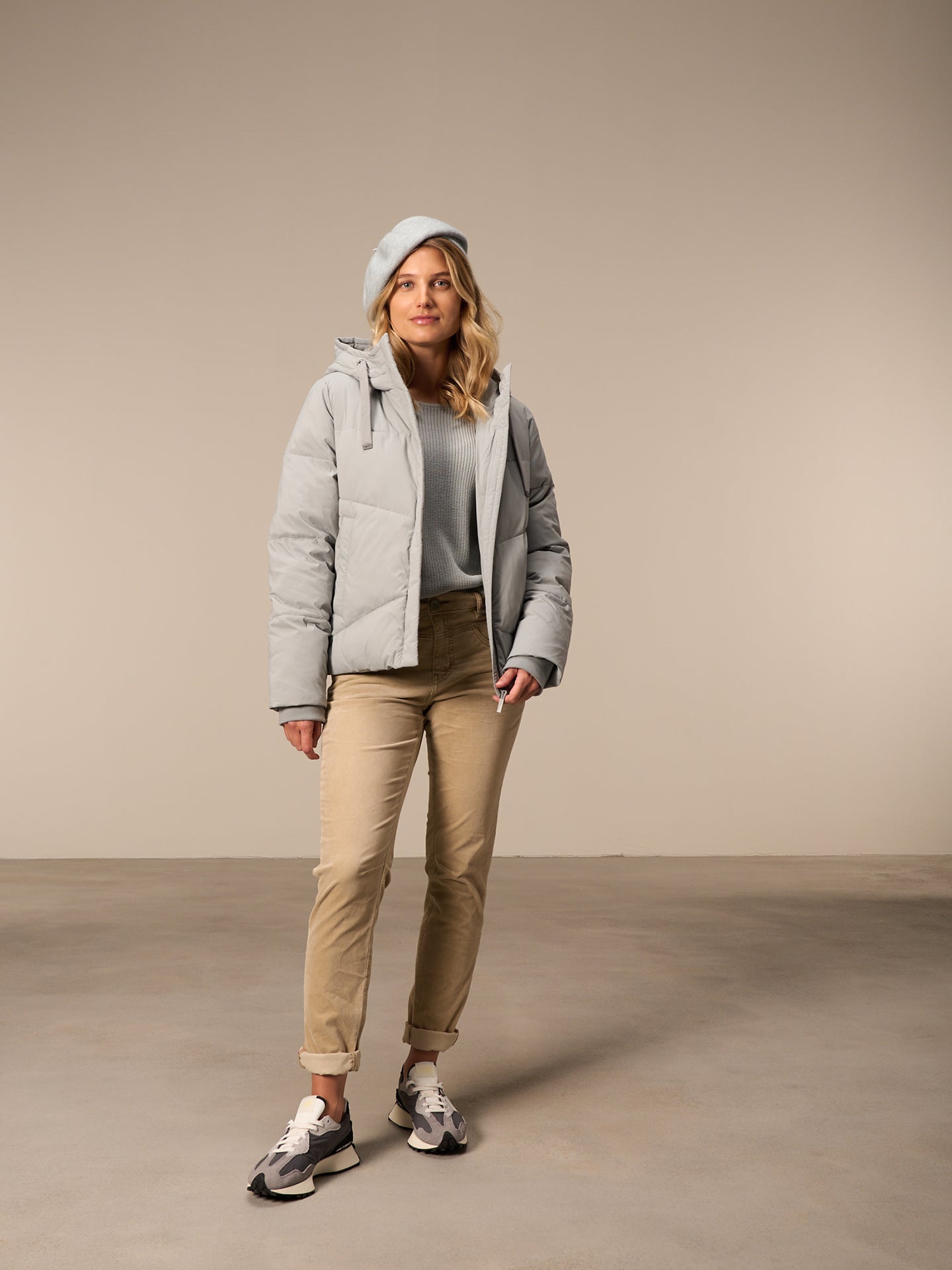 Pullover mit Rundauschnitt