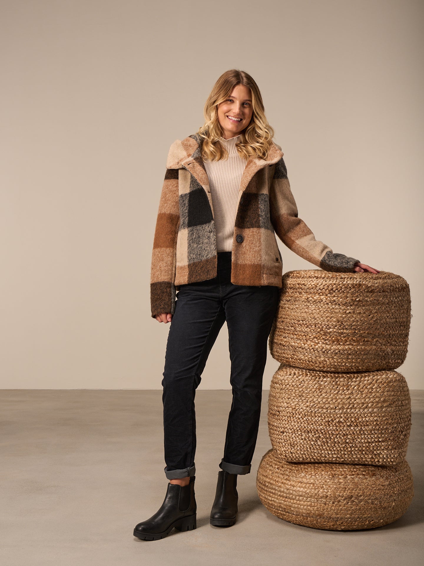 Pullover mit Rollkragen