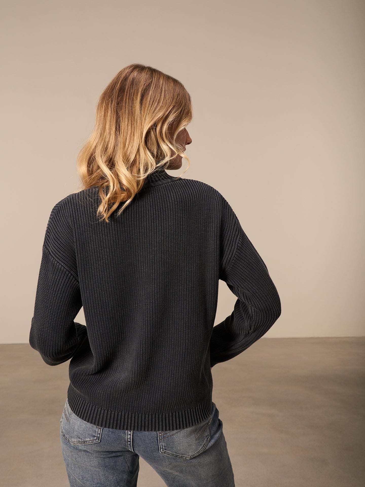Pullover mit Rollkragen