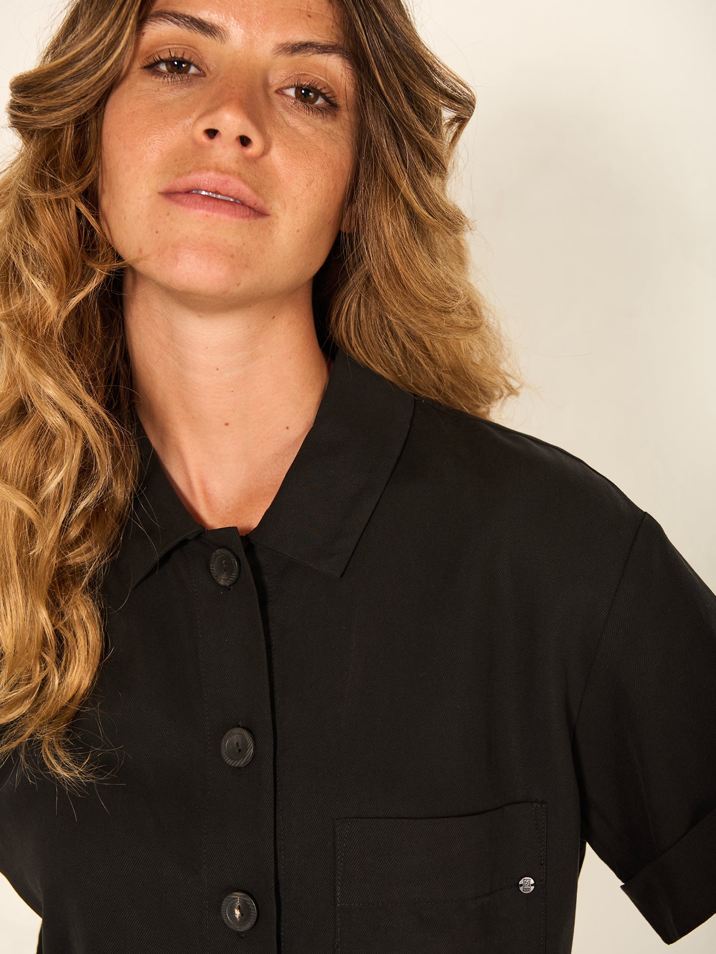 Jumpsuit mit Gürtel