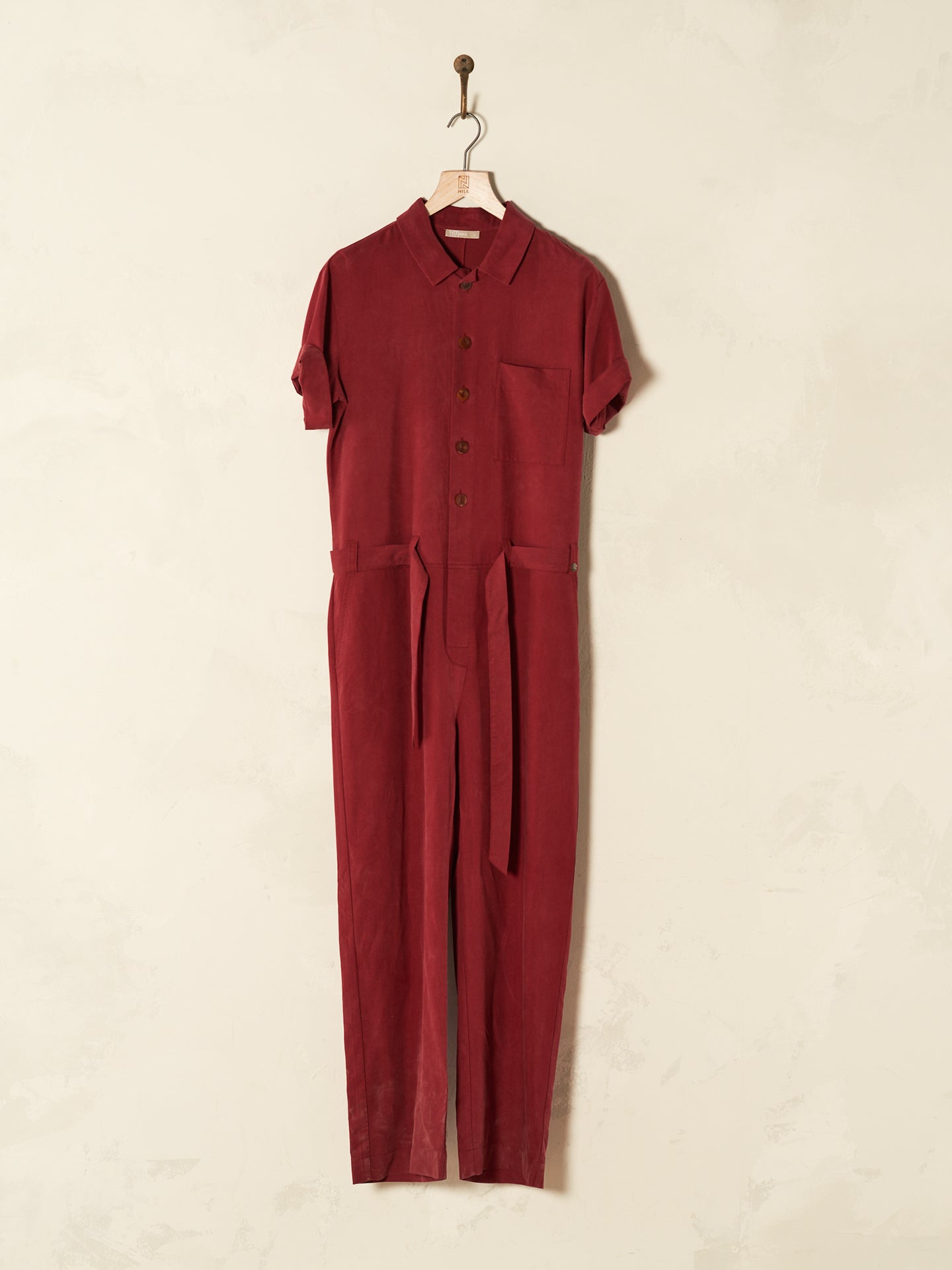 Jumpsuit mit Gürtel