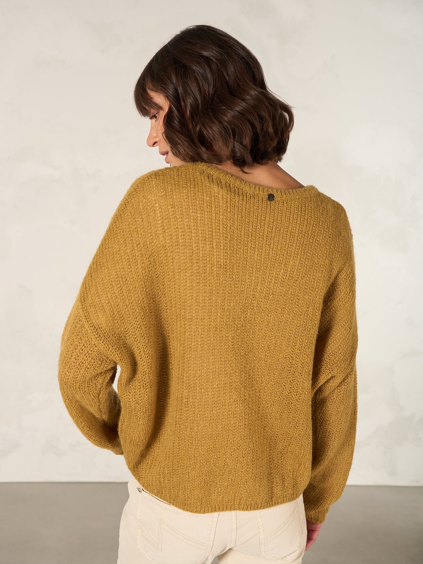 Pullover mit Rundauschnitt