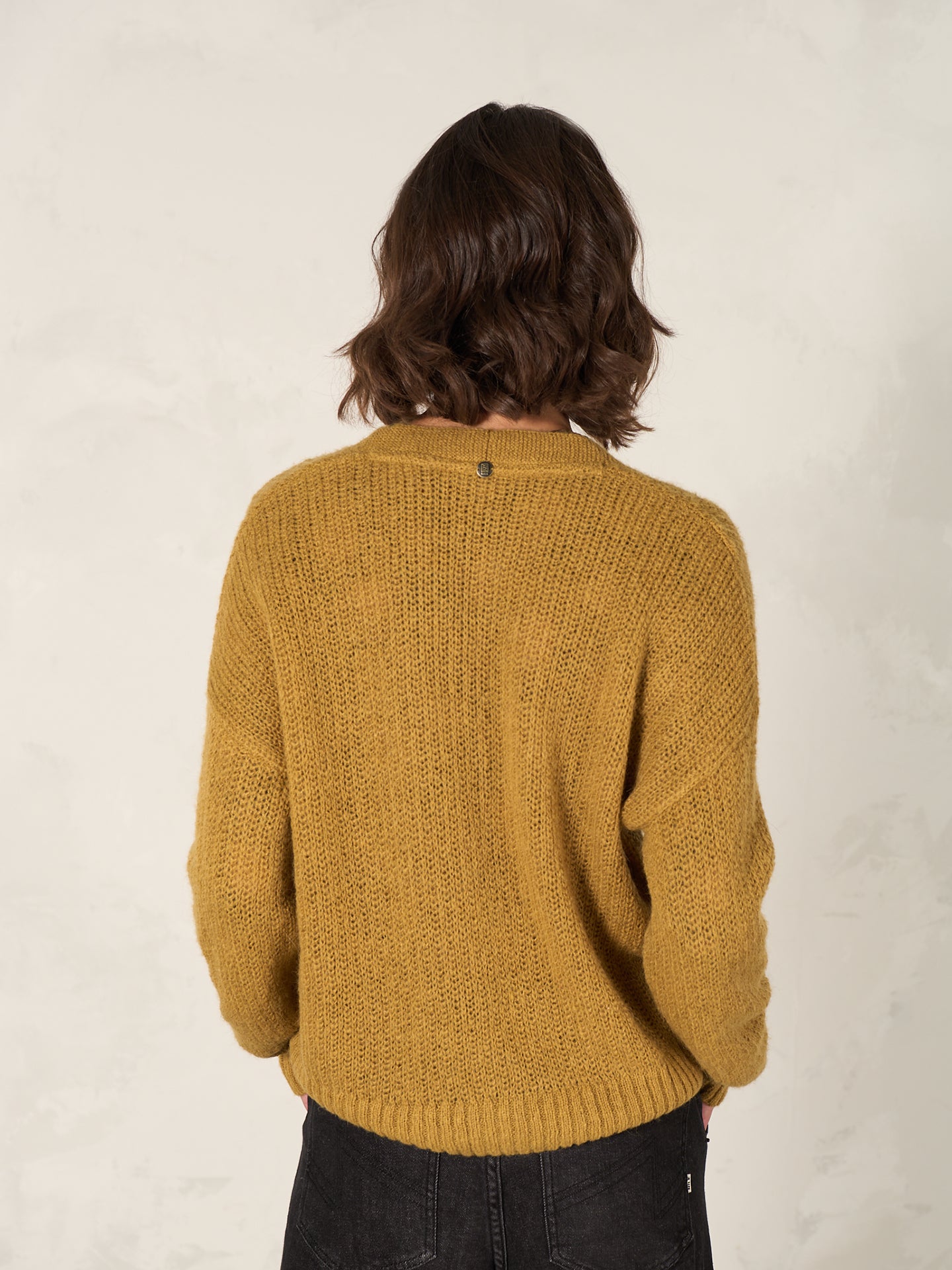 Strickjacke mit Knopfverschluss