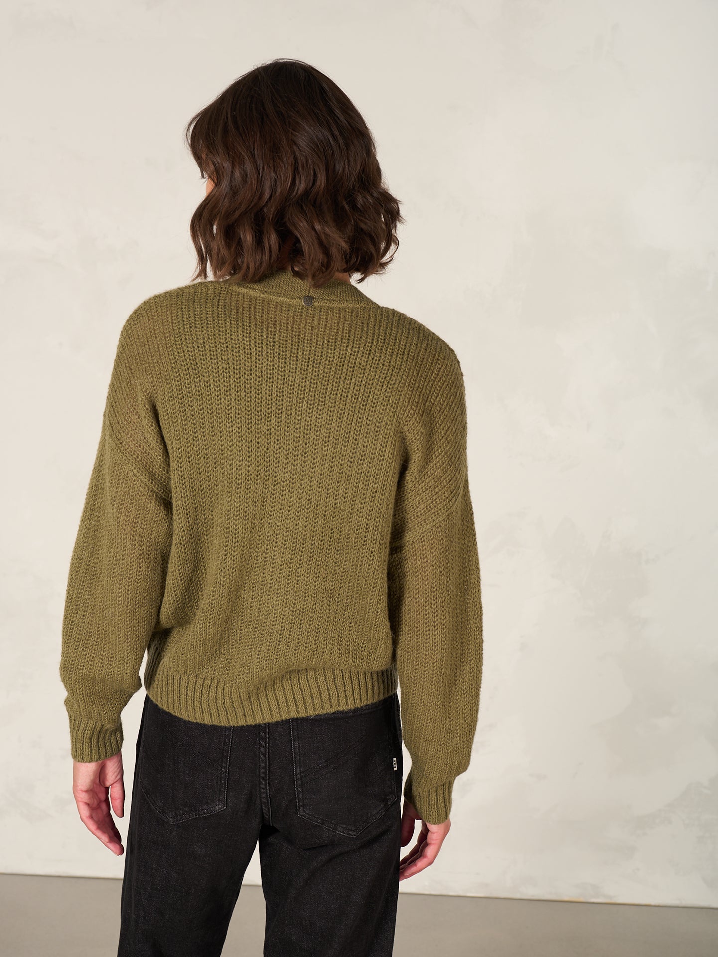 Strickjacke mit Knopfverschluss