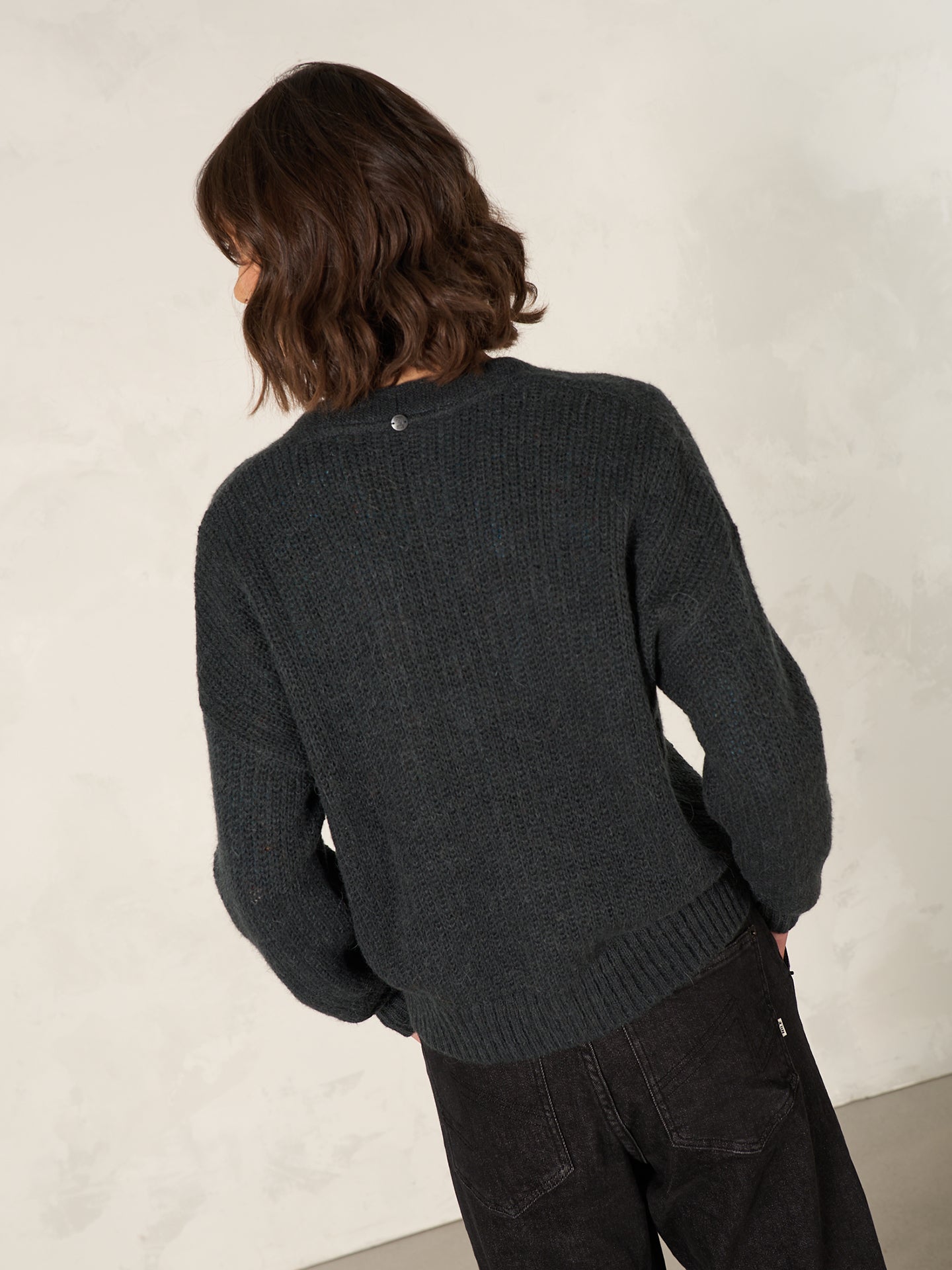 Strickjacke mit Knopfverschluss