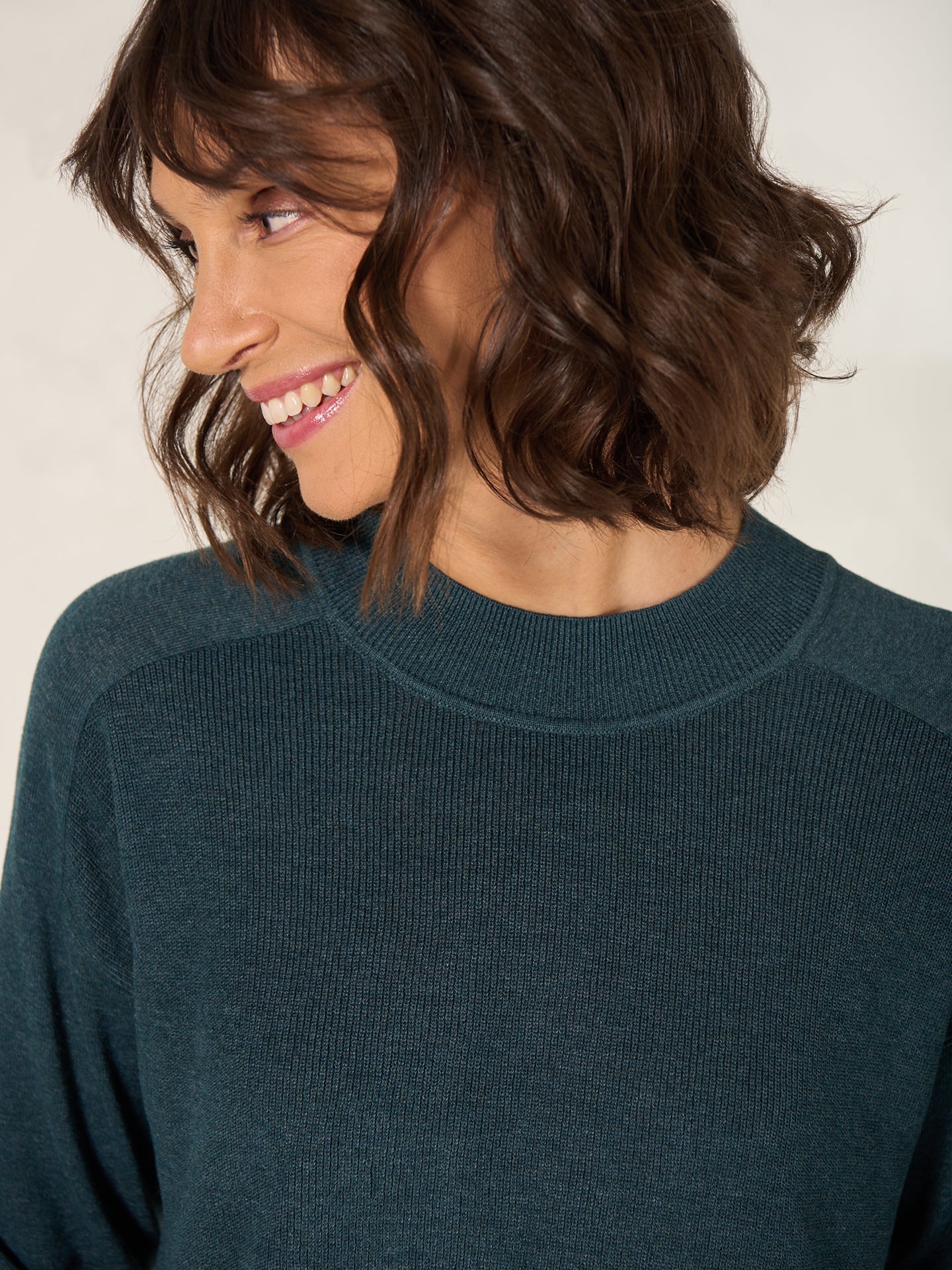 Pullover mit Stehkragen