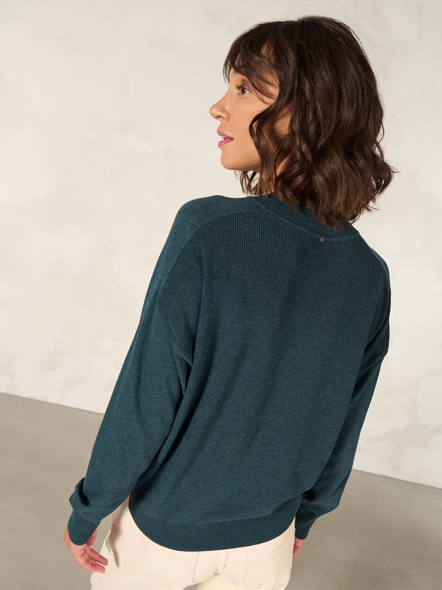 Pullover mit Stehkragen
