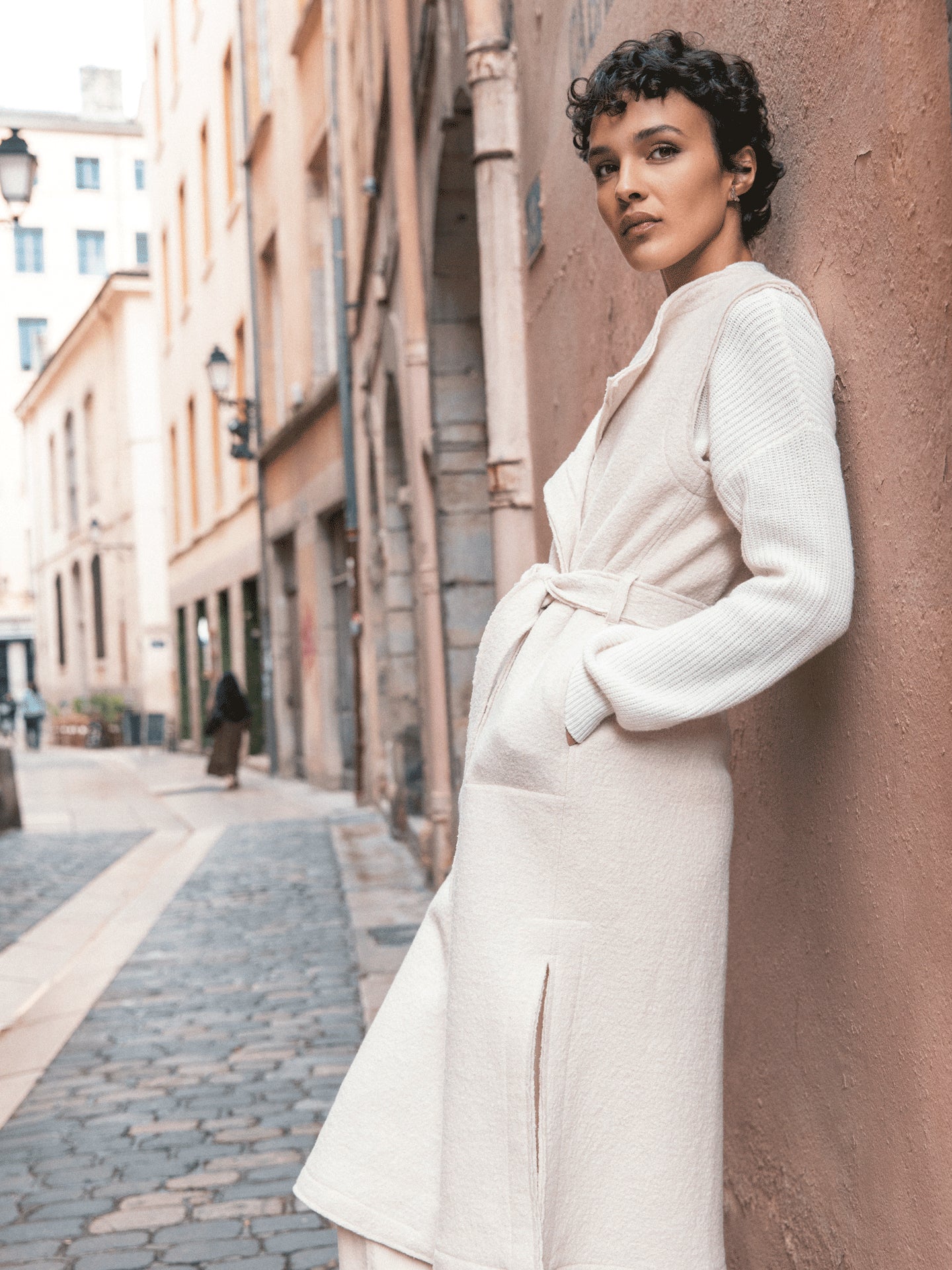 Gilet con cintura