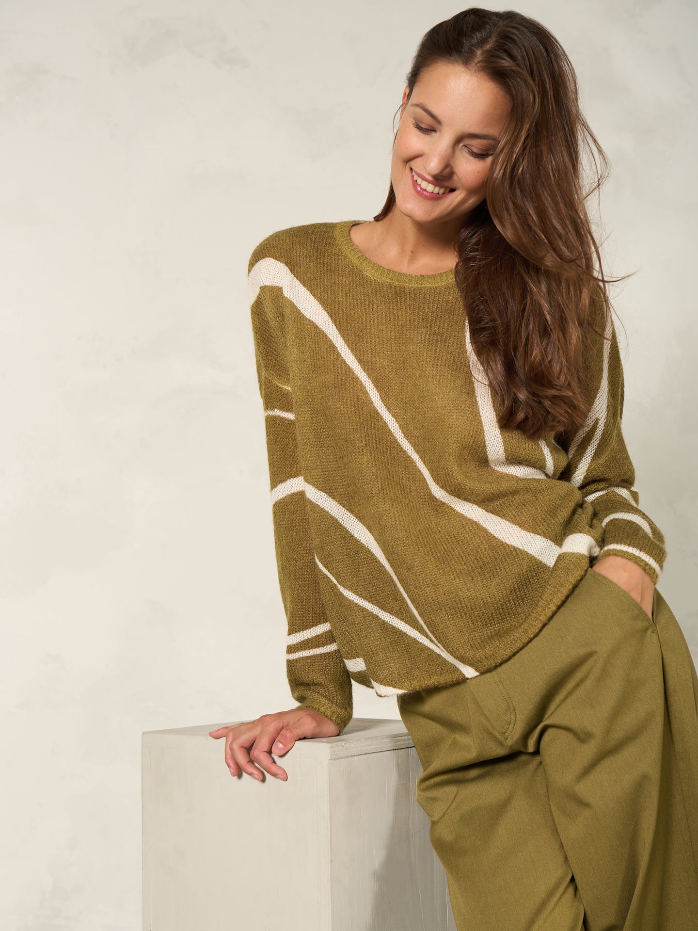 Pullover mit Druck