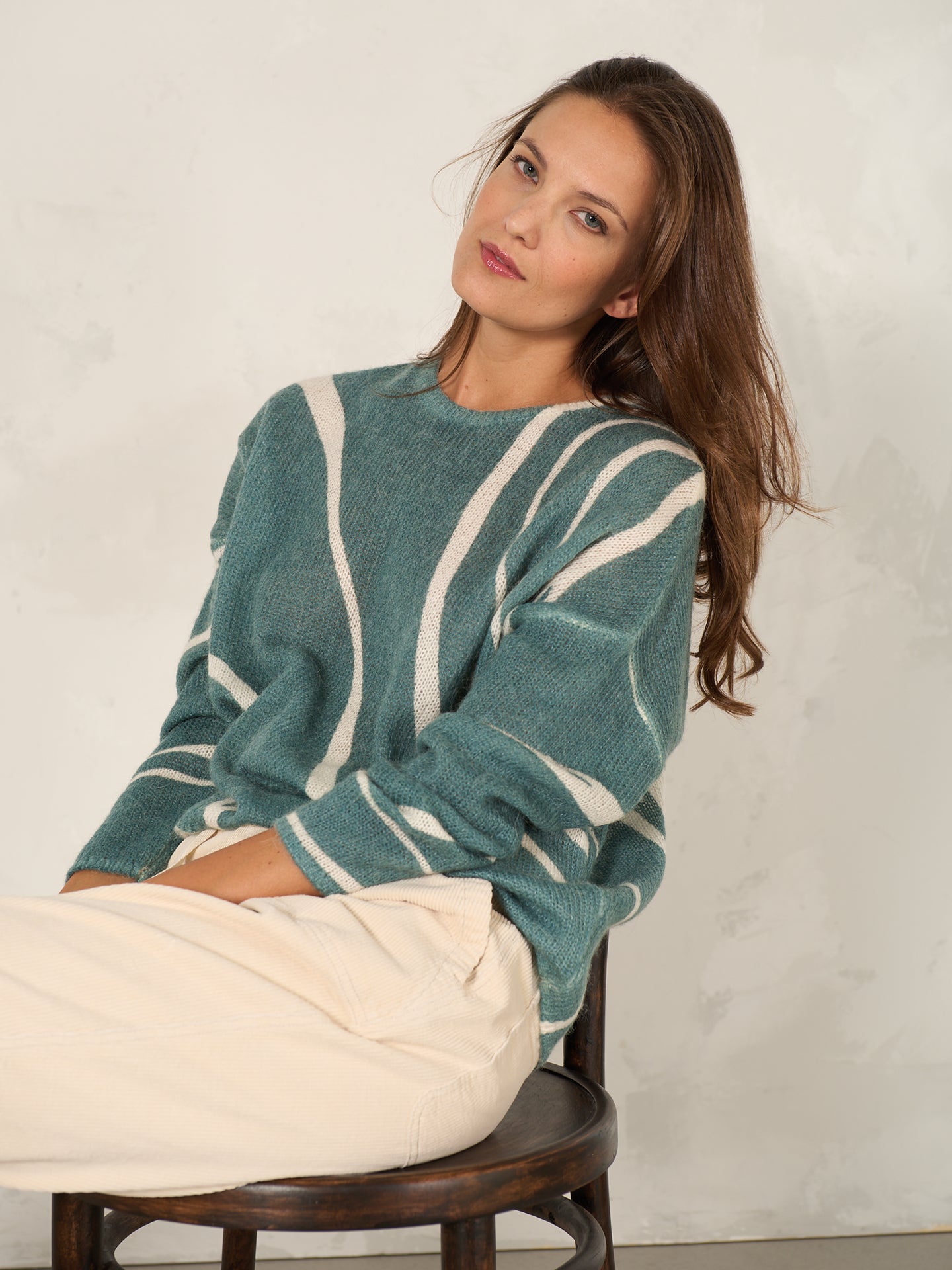 Pullover mit Druck