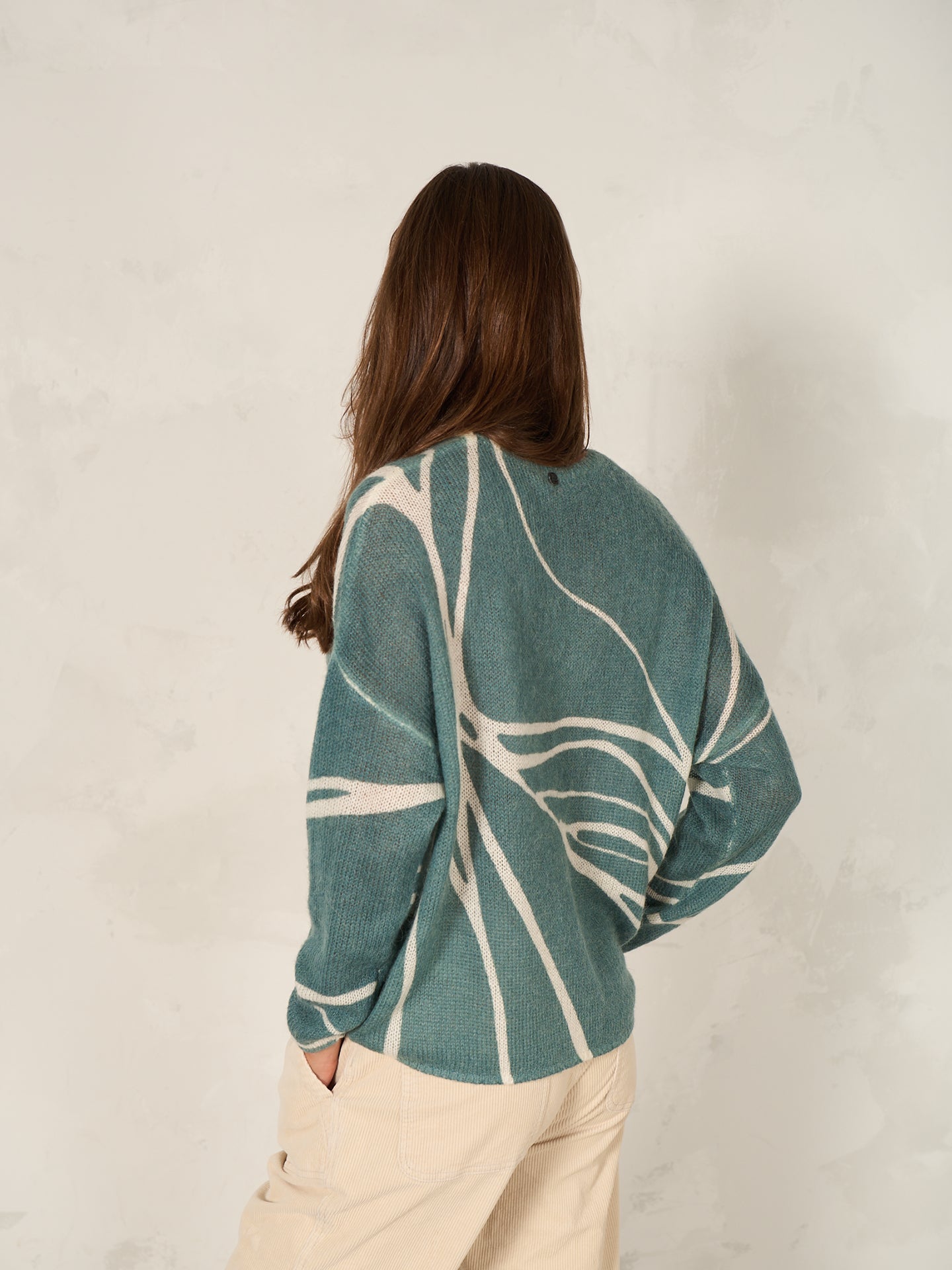 Pullover mit Druck