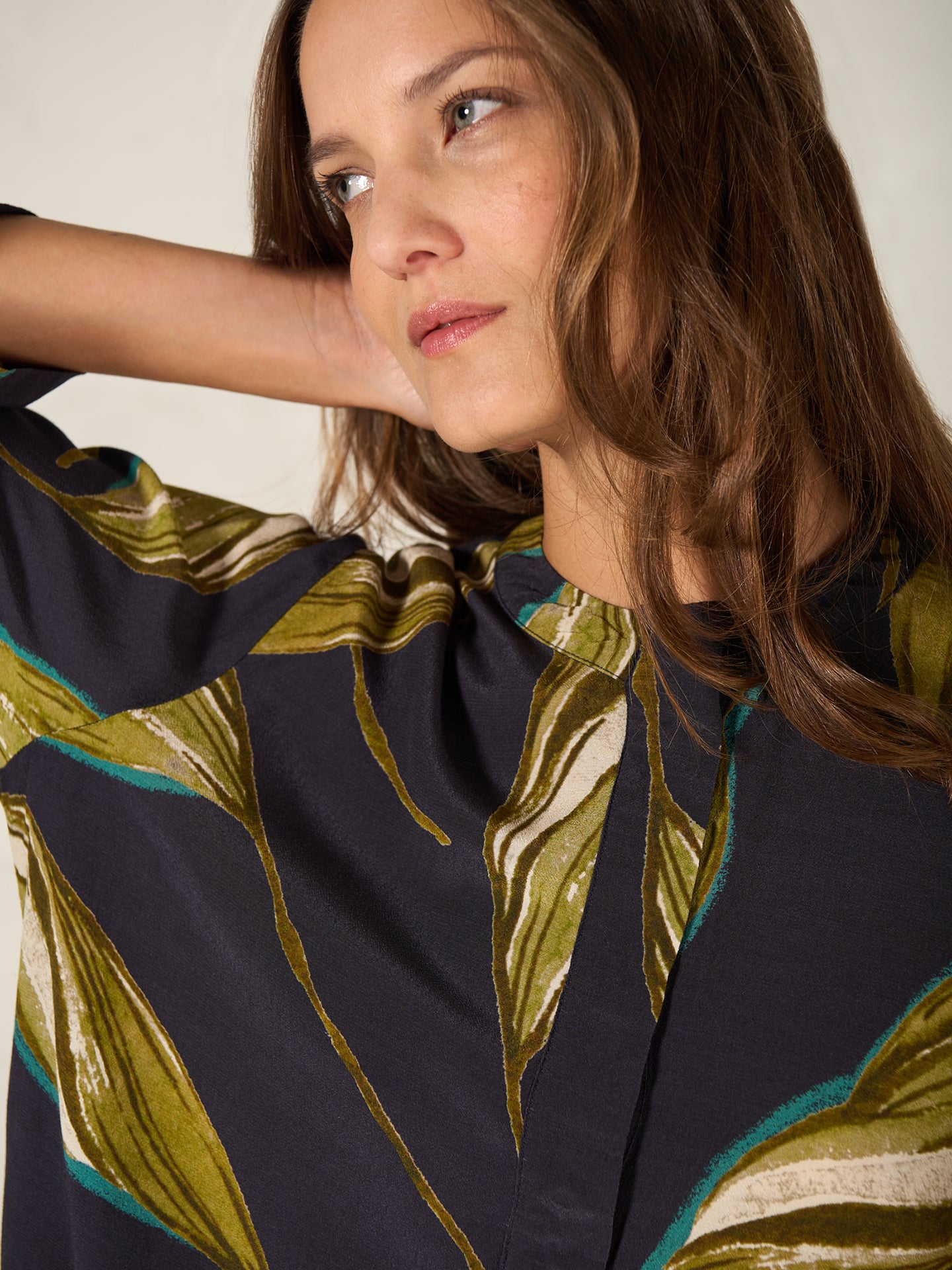 Bluse mit Druck