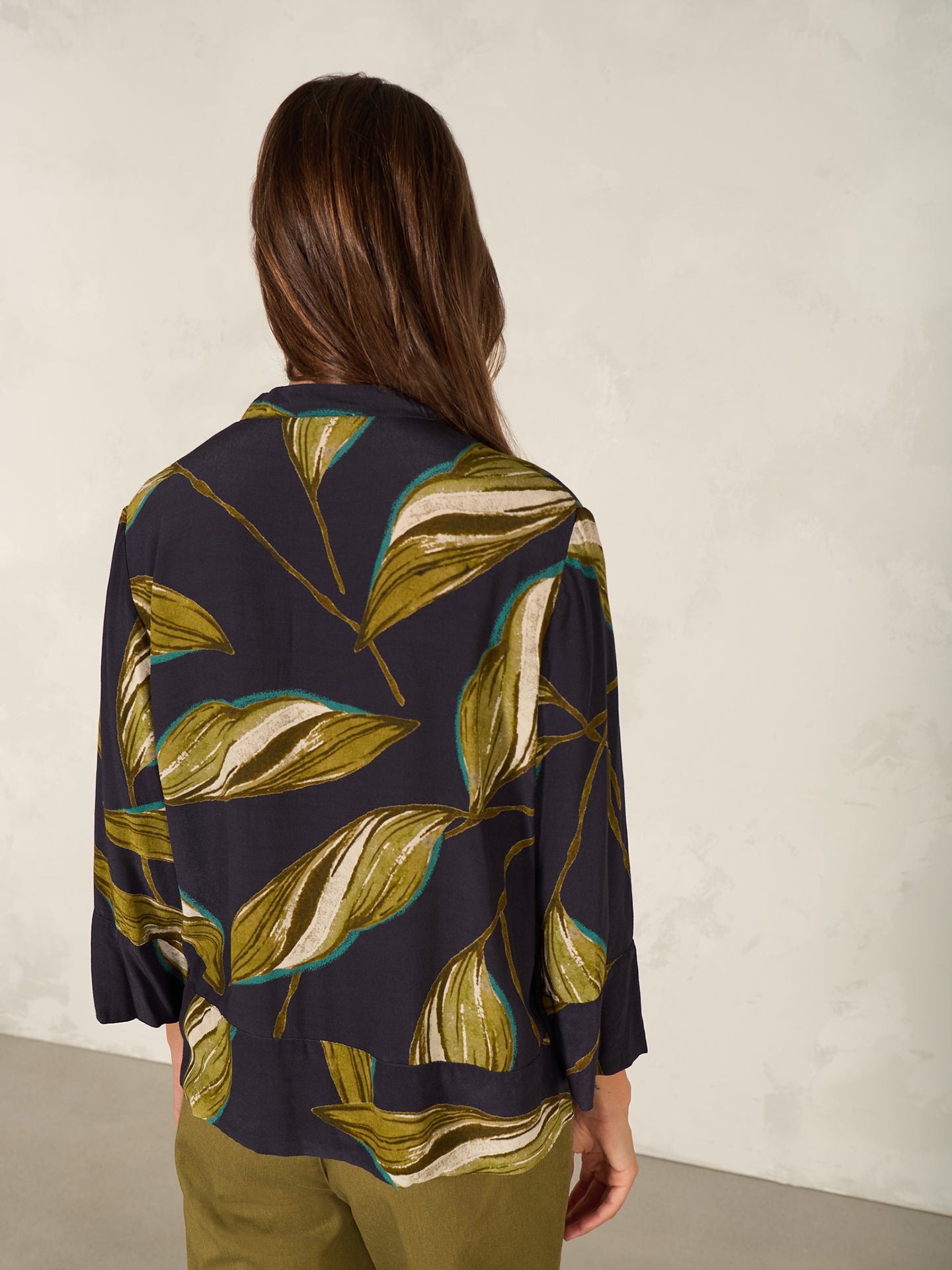 Bluse mit Druck