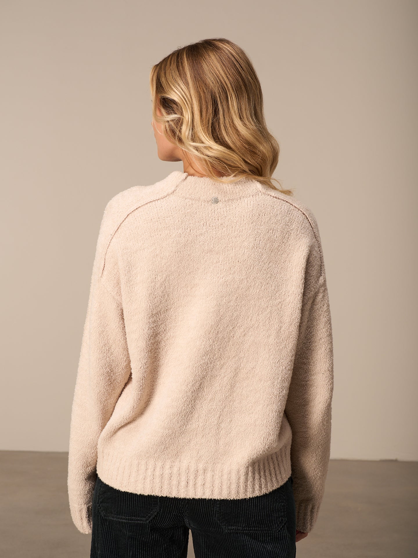 Pullover mit Stehkragen