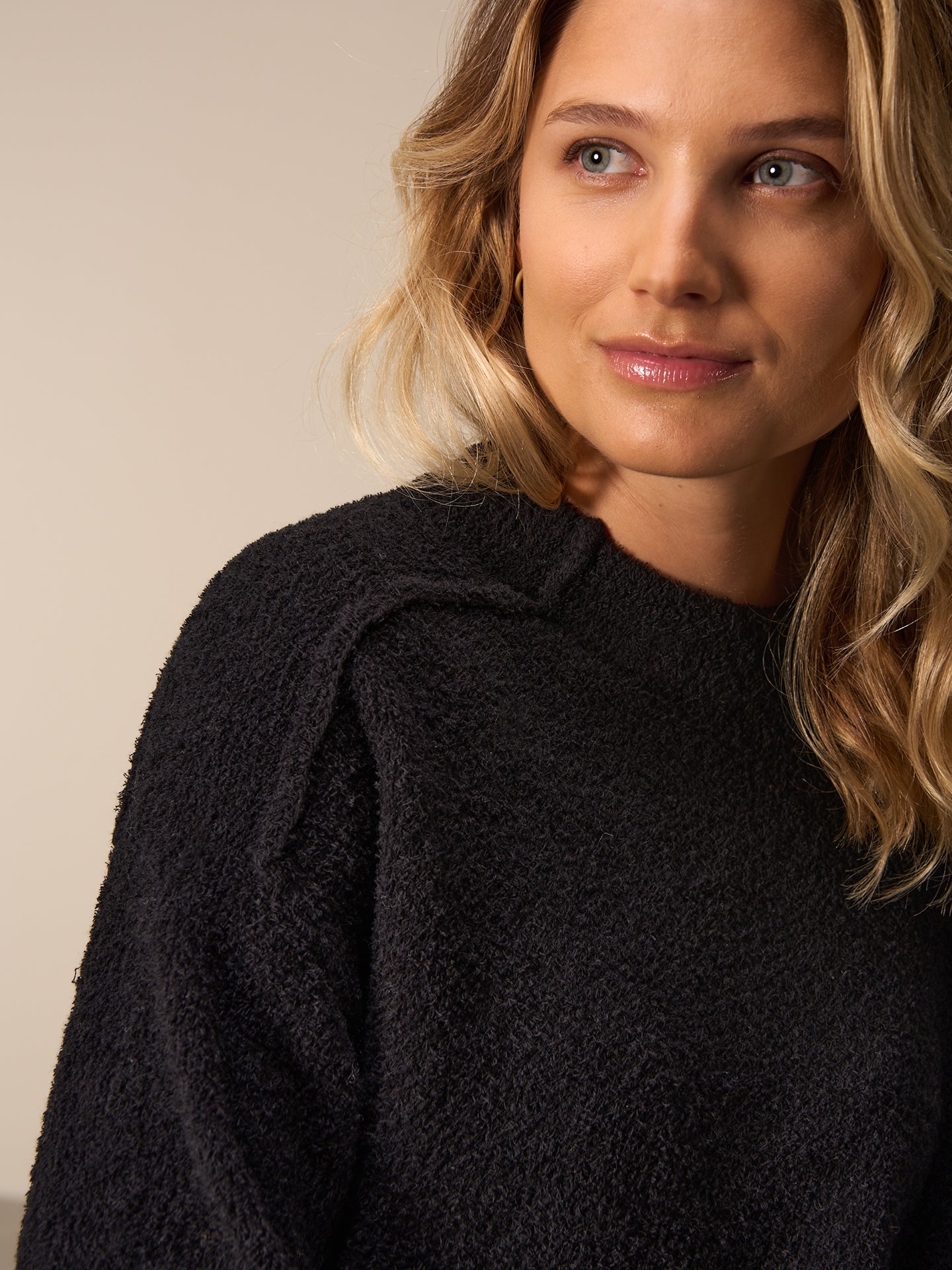 Pullover mit Stehkragen