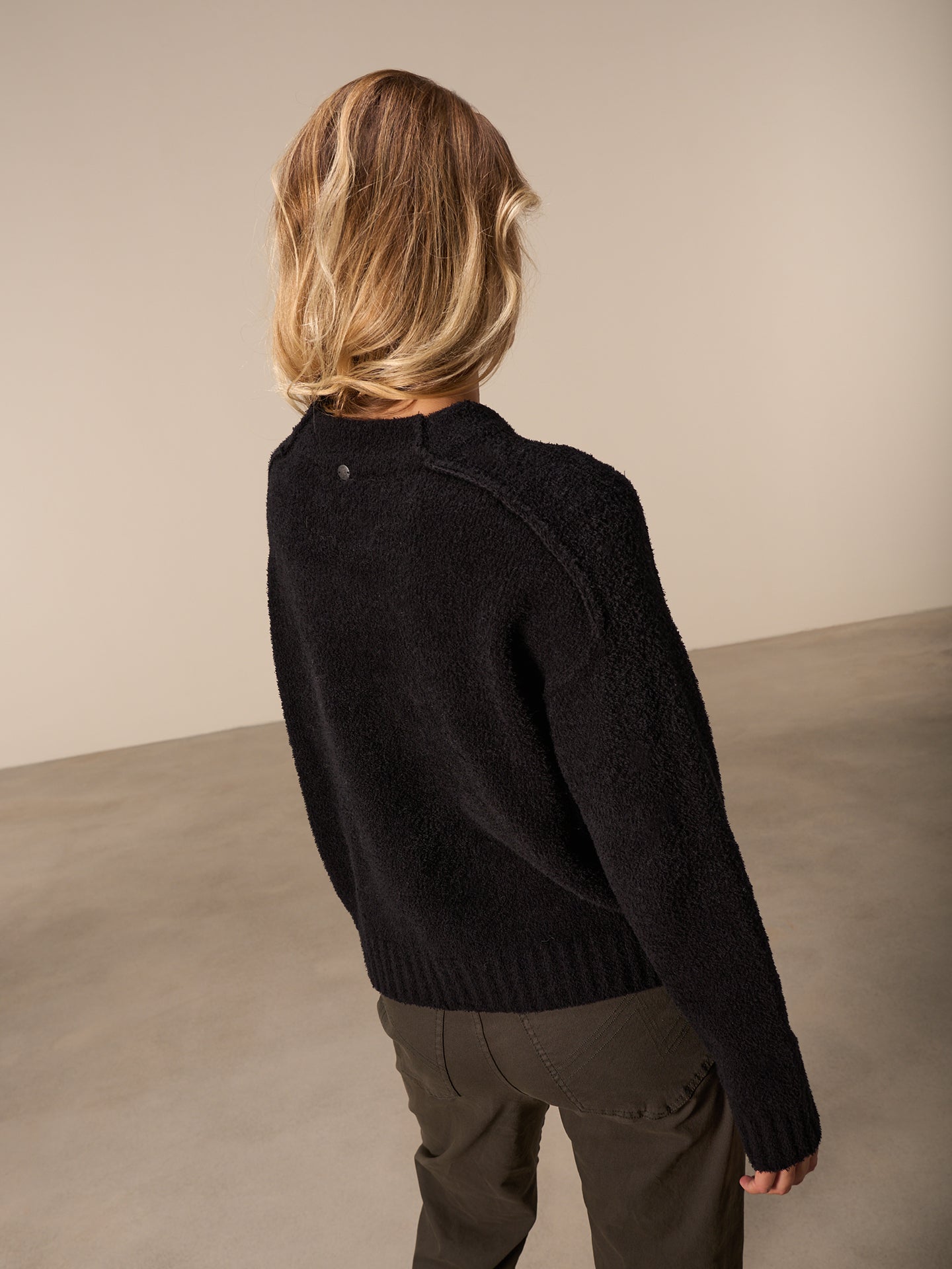 Pullover mit Stehkragen