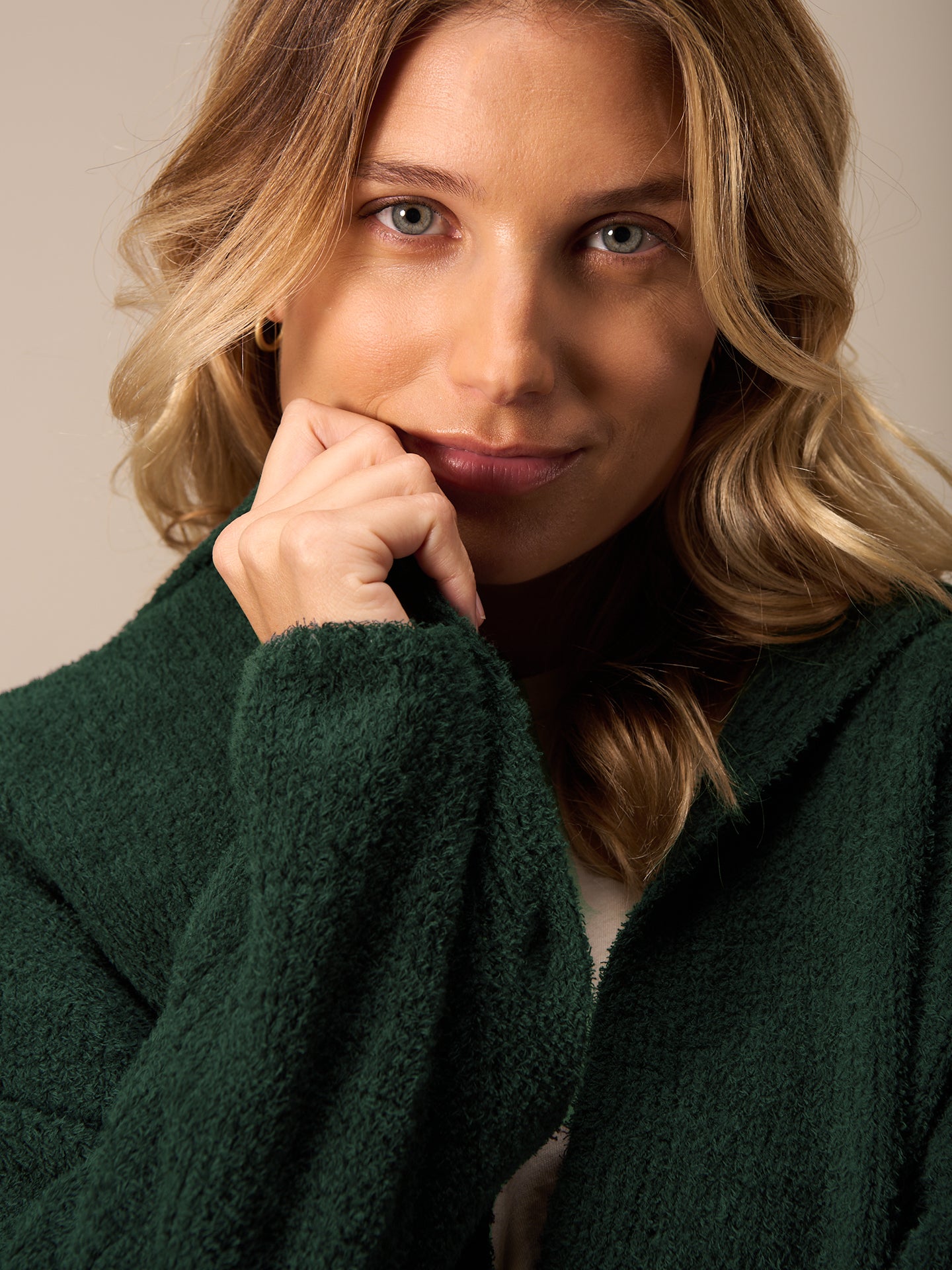 Strickjacke mit Knopfverschluss