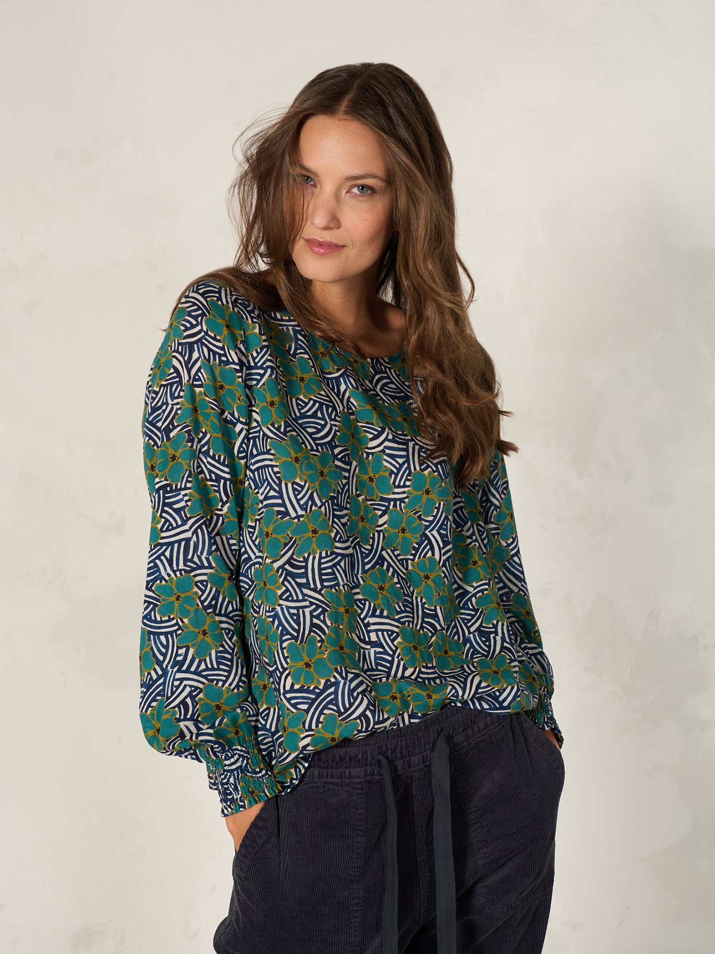 blouse imprimé