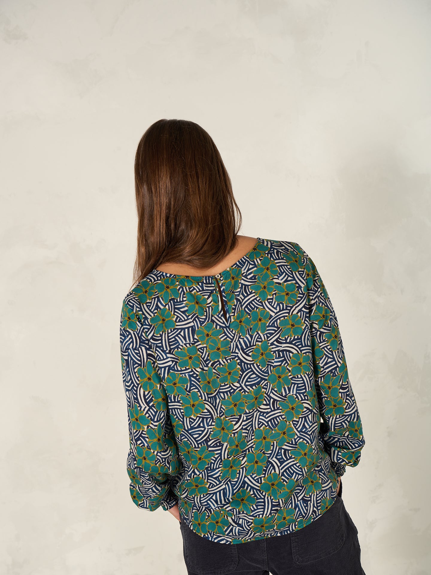 blouse imprimé