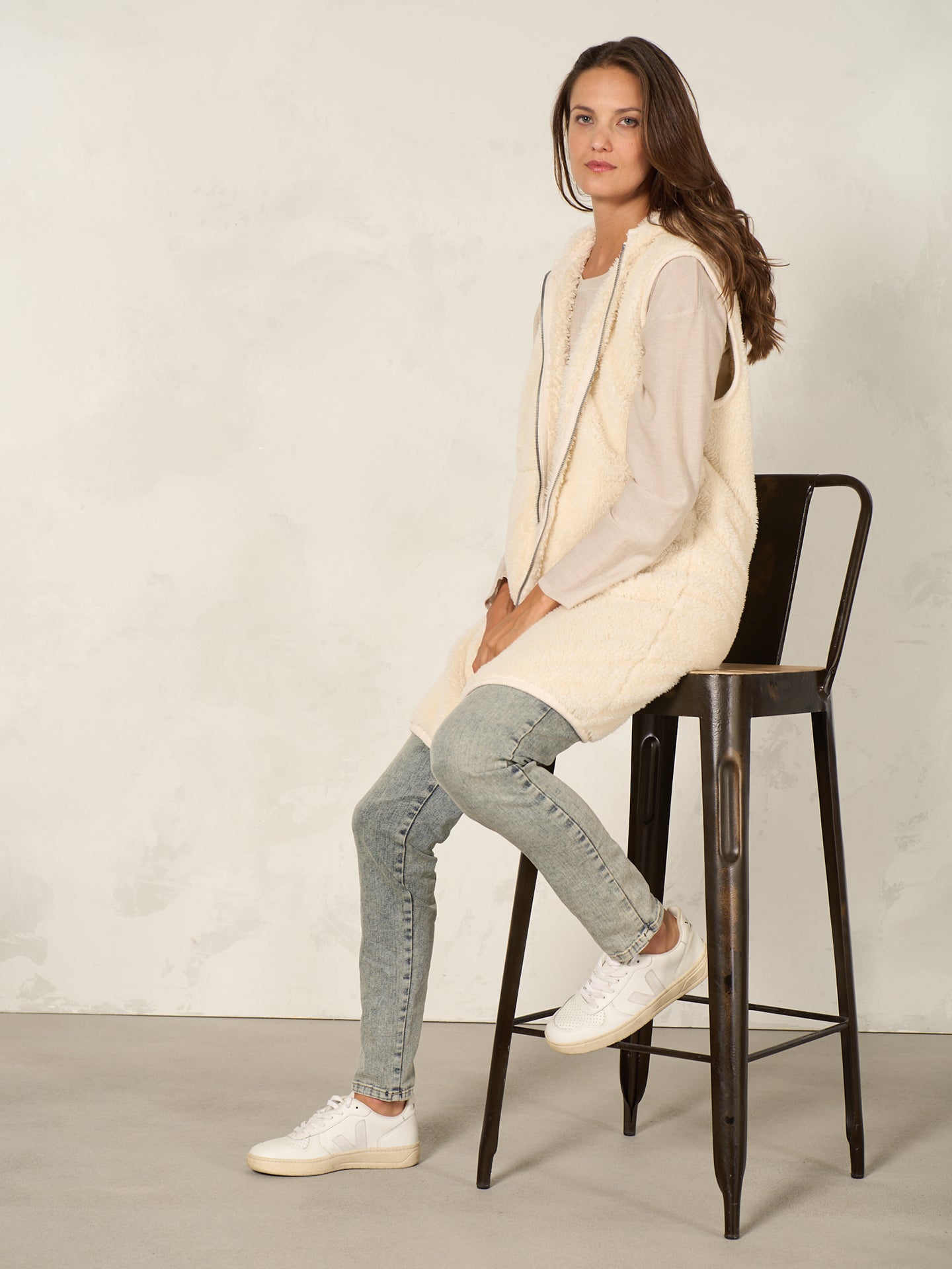 Gilet in pile
