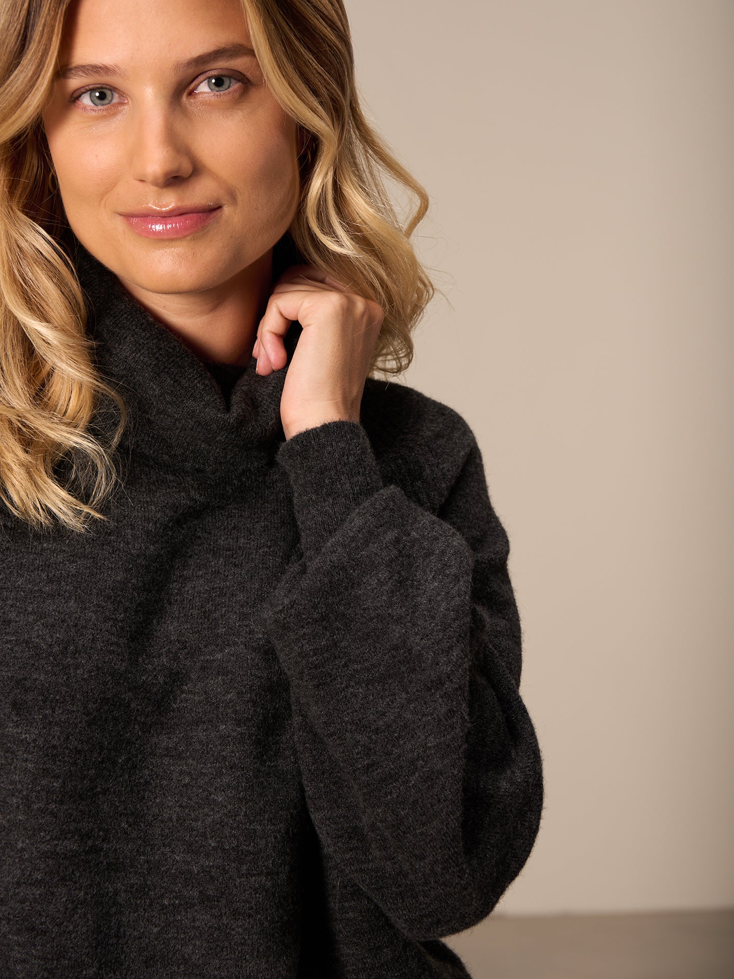 Pullover mit Rollkragen