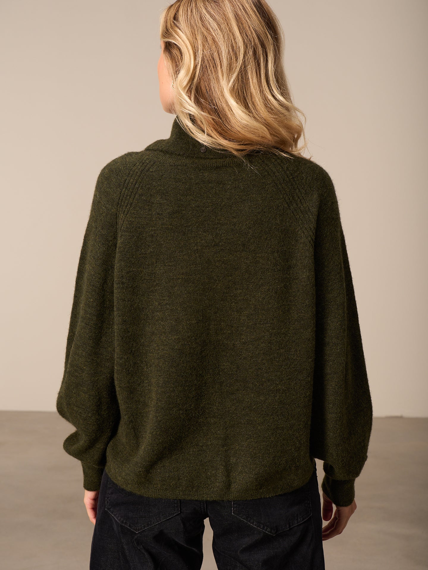Pullover mit Rollkragen