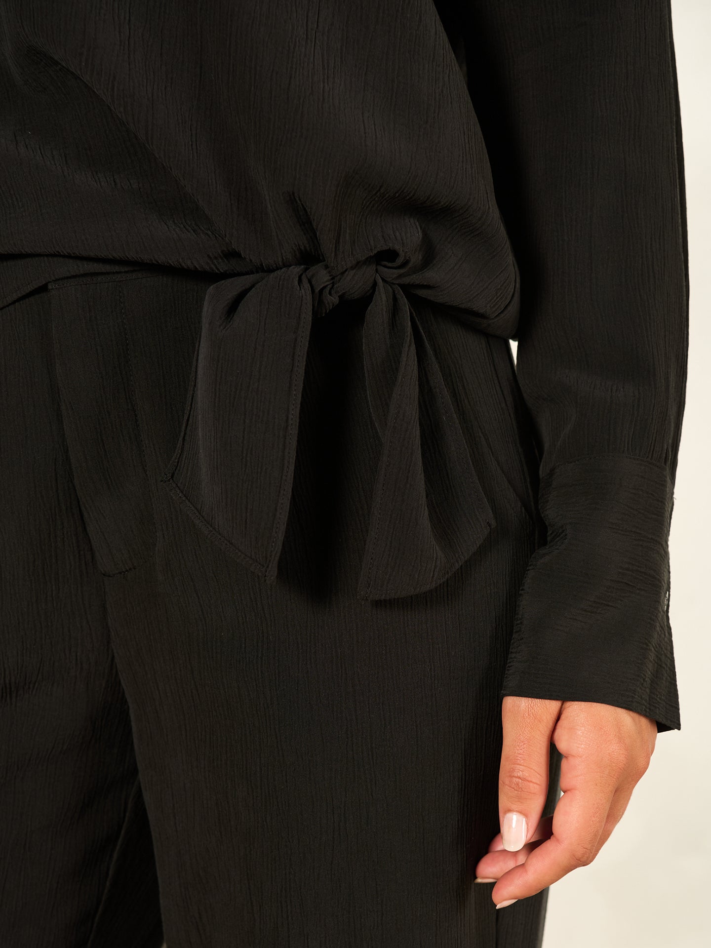 Blusa tinta unita