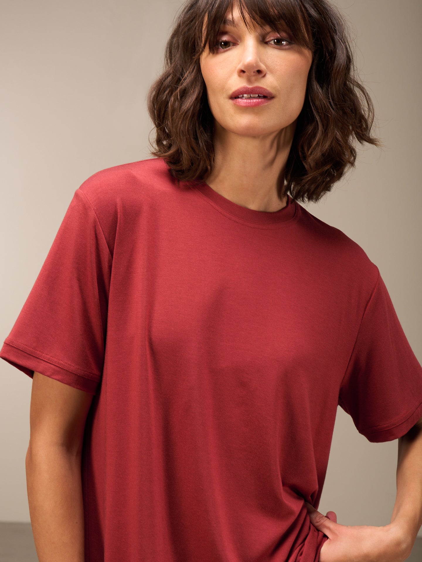 robe à col rond