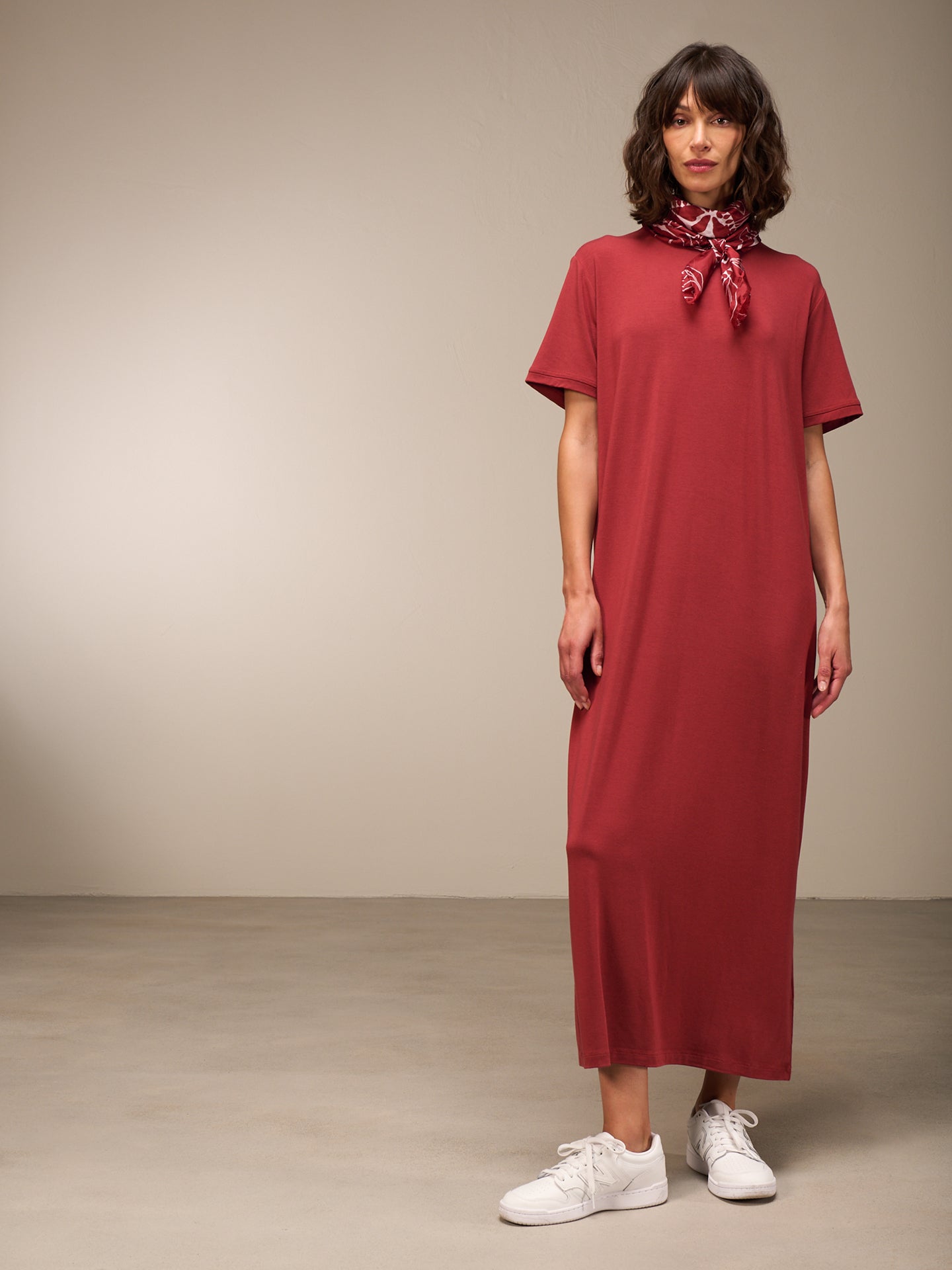 robe à col rond