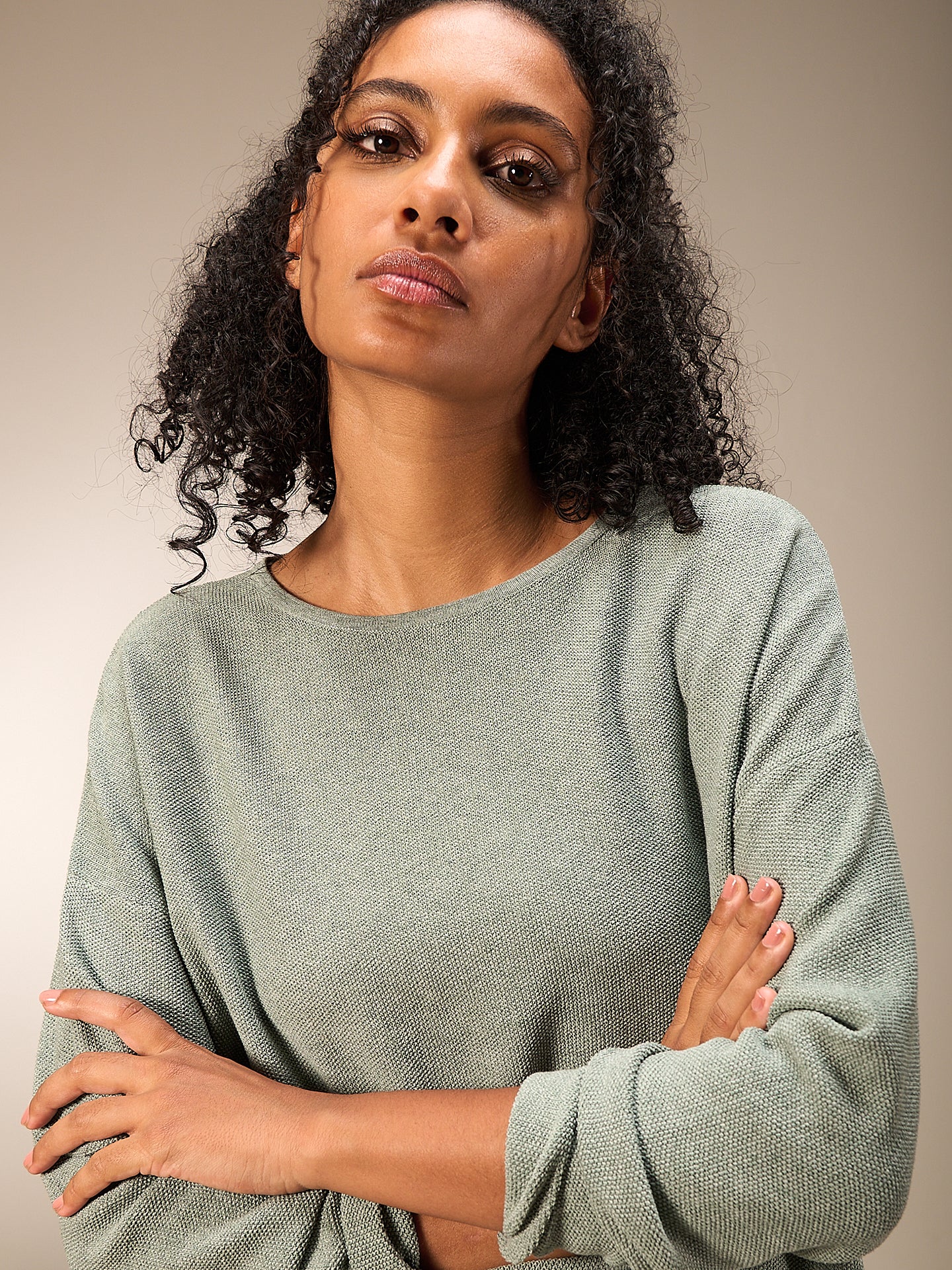 Round-neck sweater