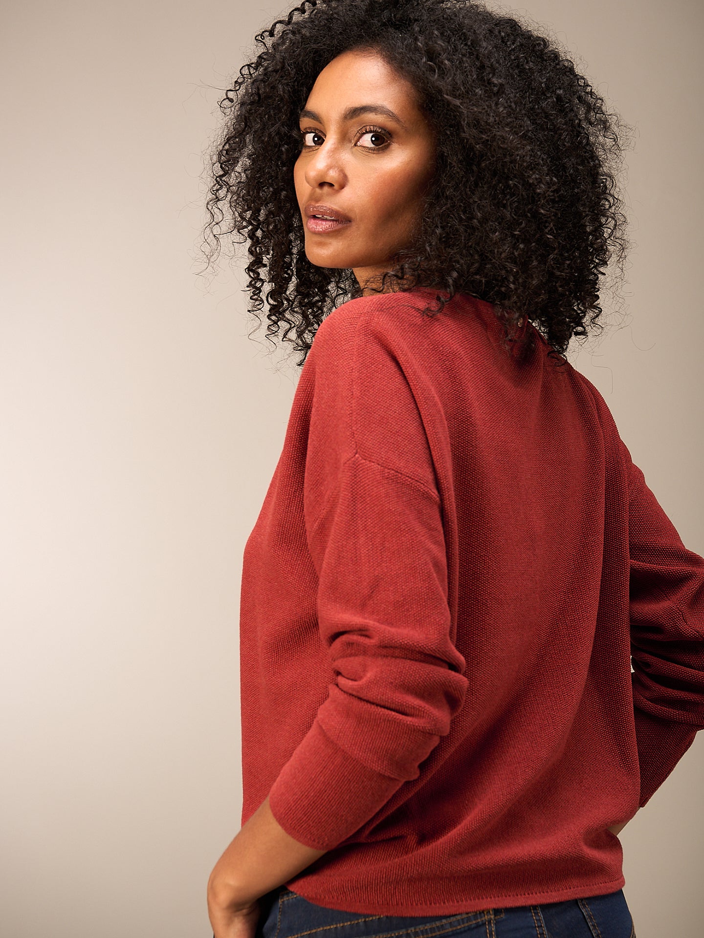 Round-neck sweater
