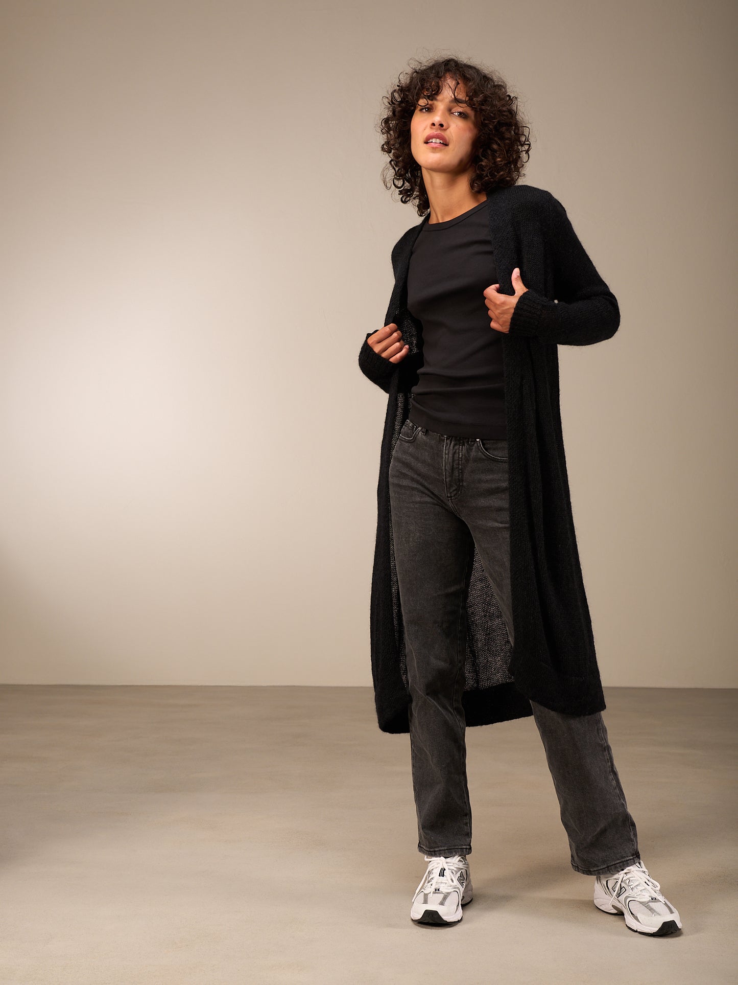 Strickjacke mit Wolle