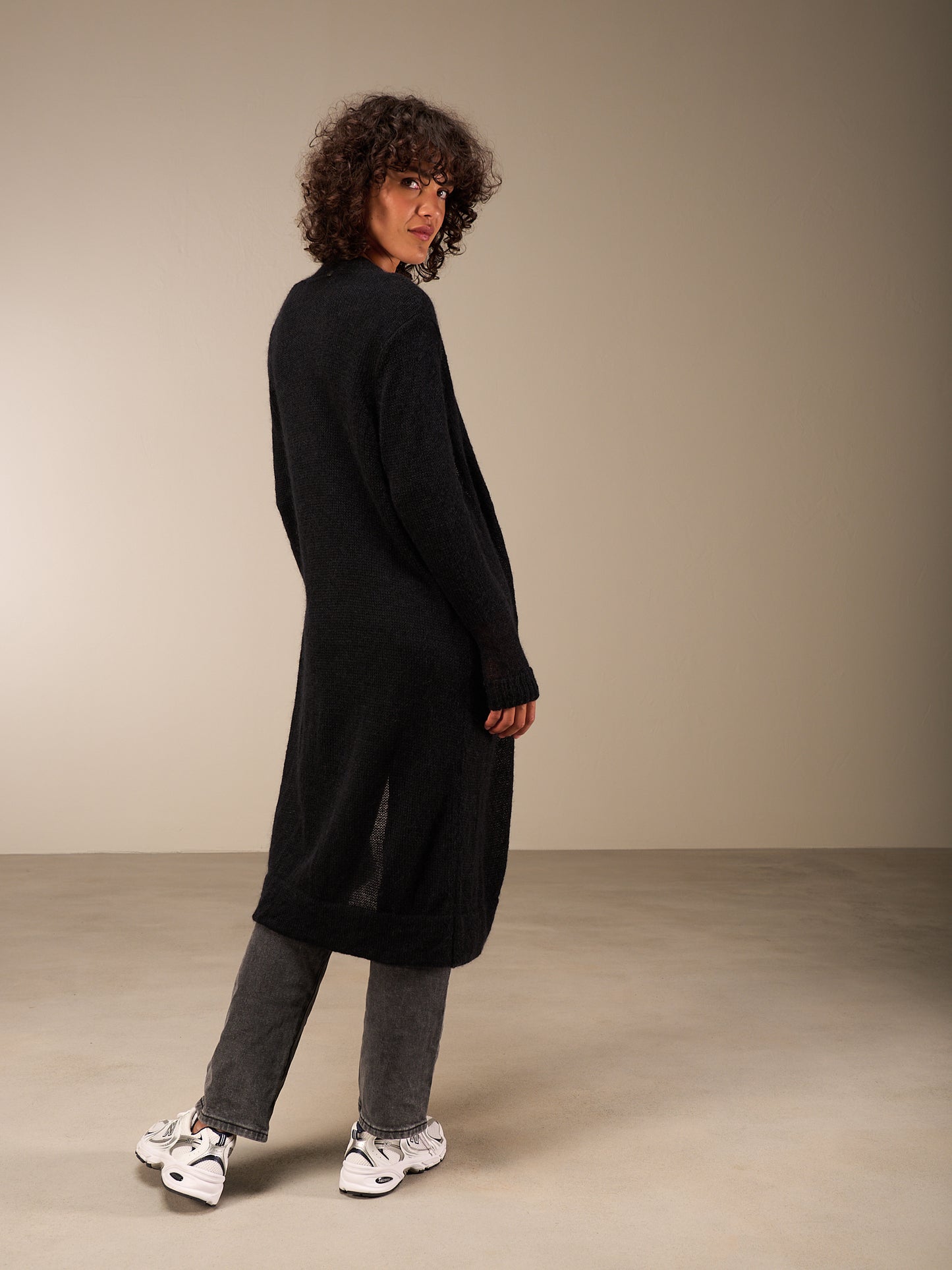 Strickjacke mit Wolle