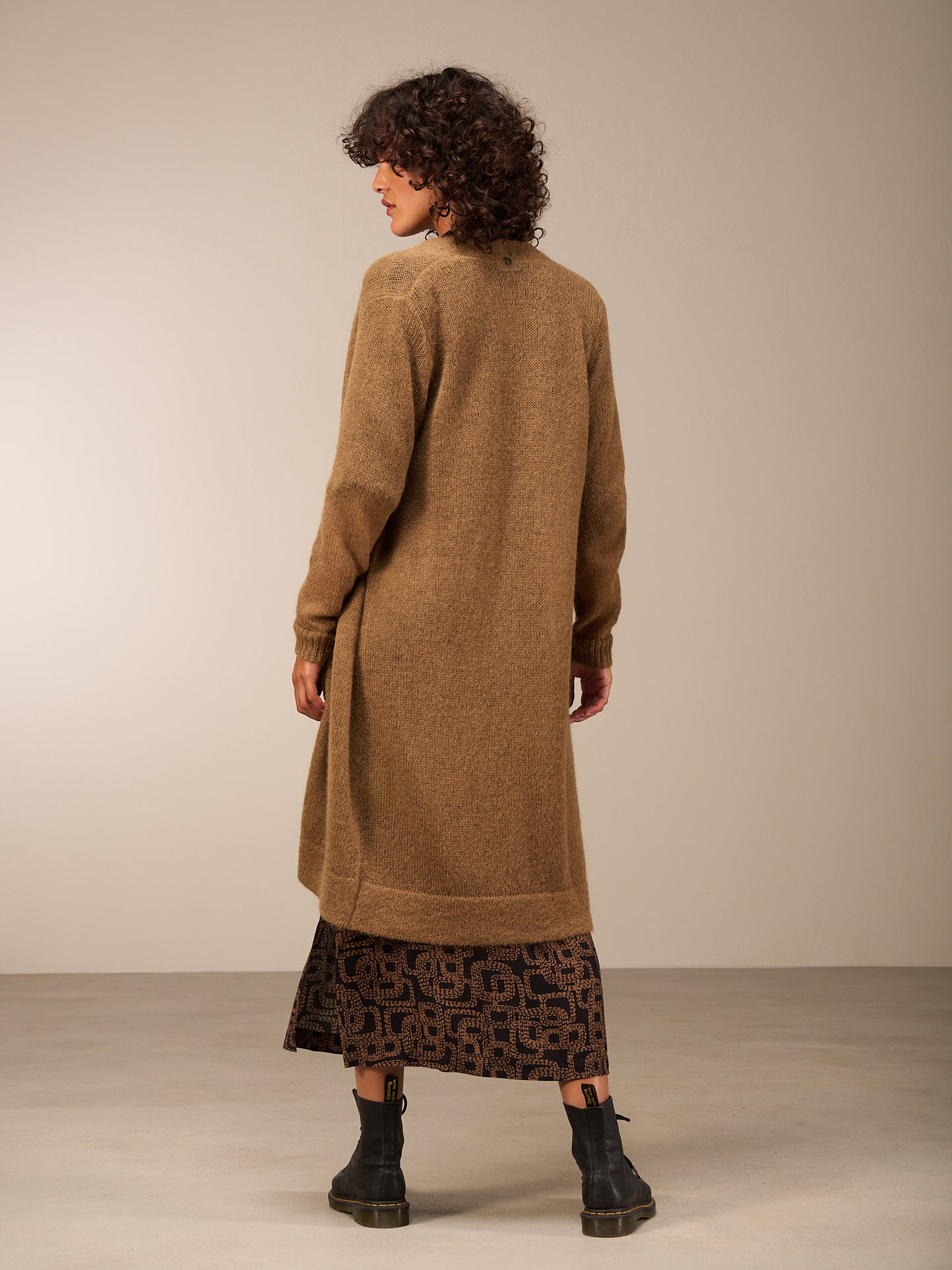 Strickjacke mit Wolle