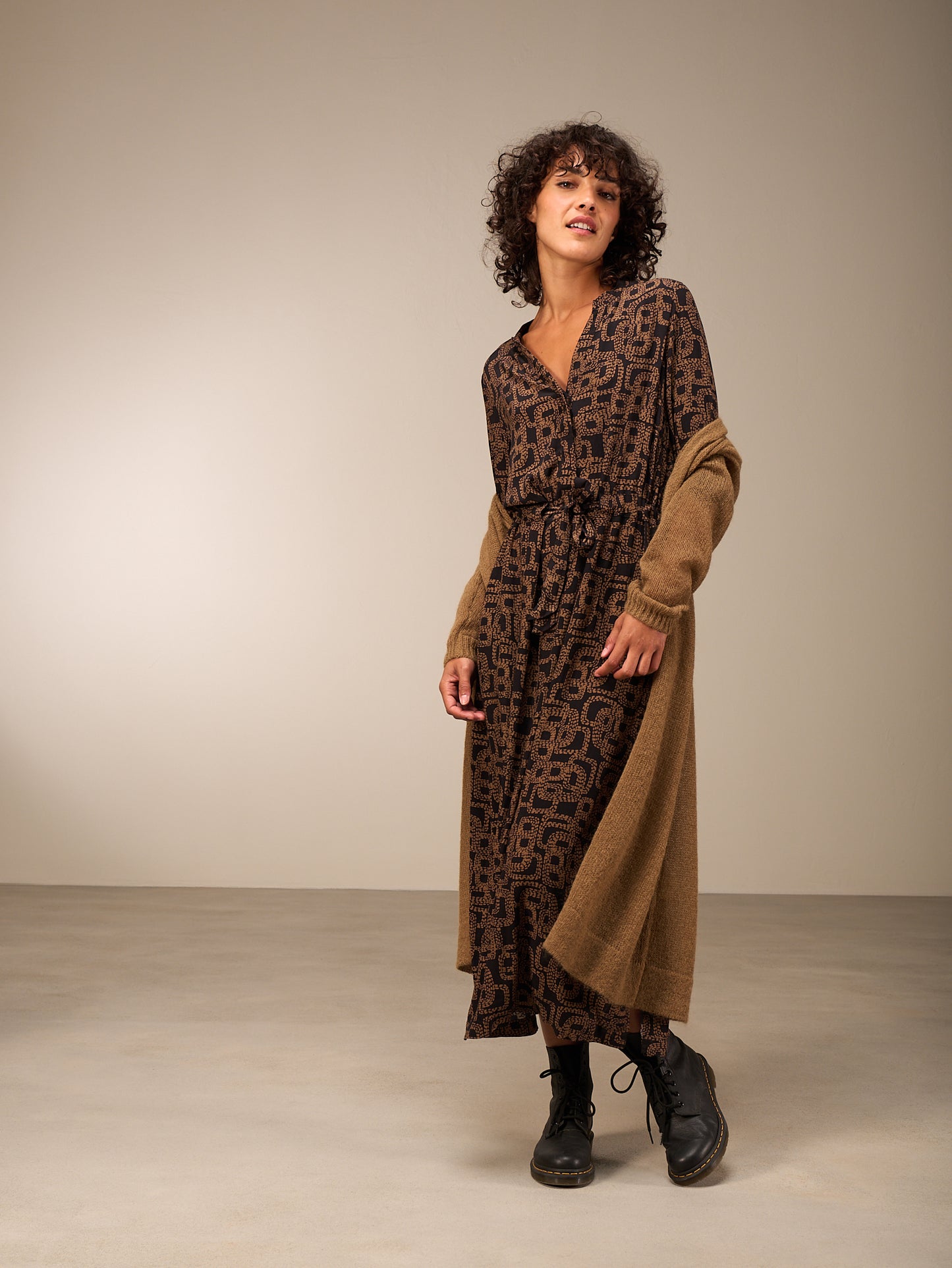 Strickjacke mit Wolle