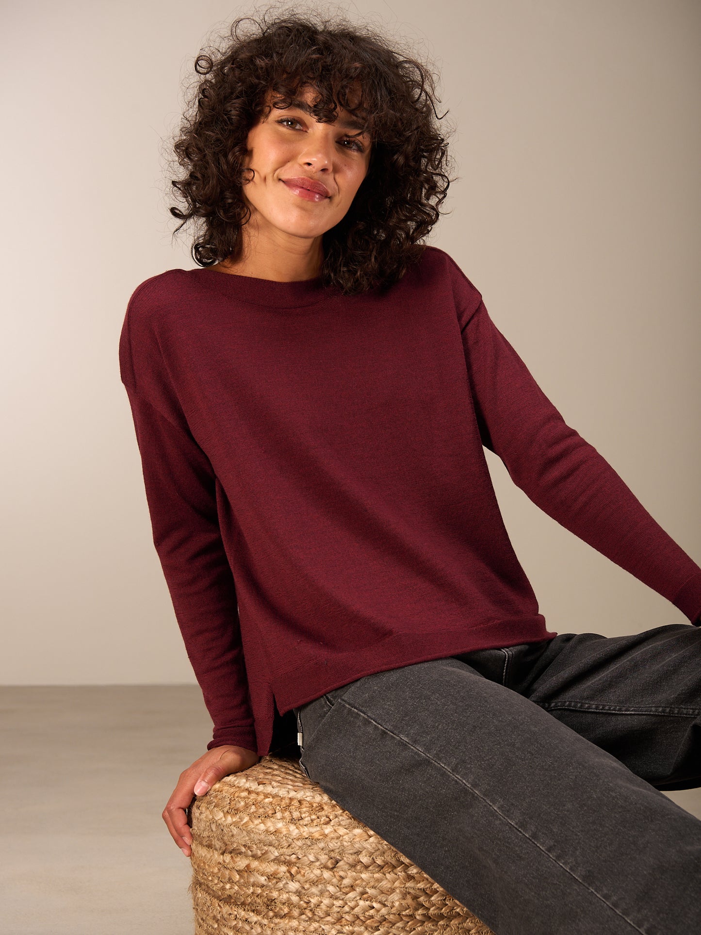 pull en mérinos