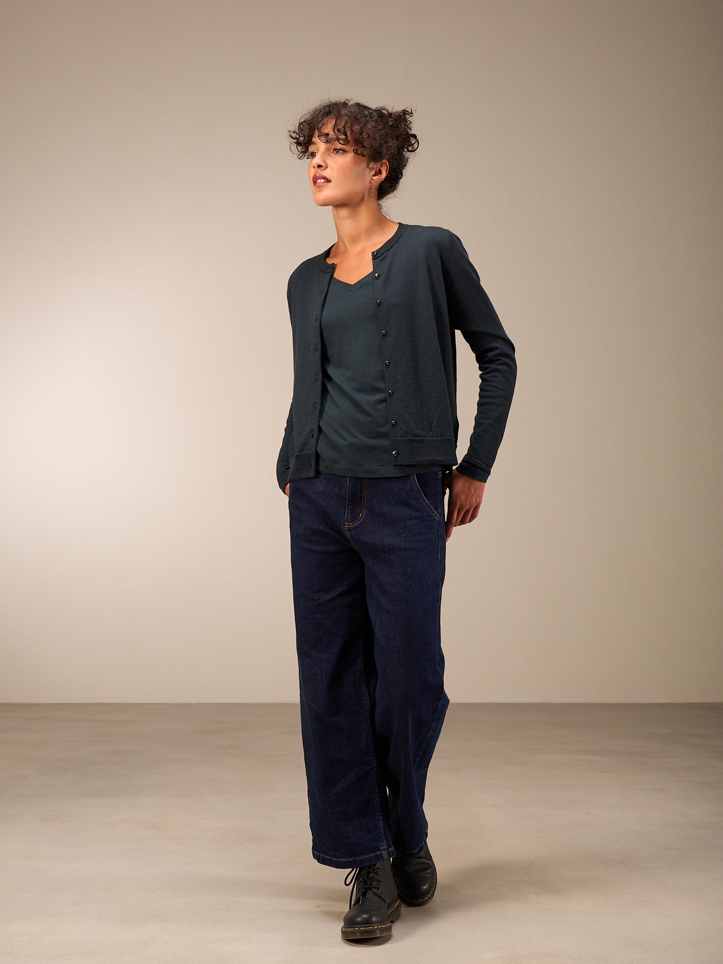 Merinostrickjacke