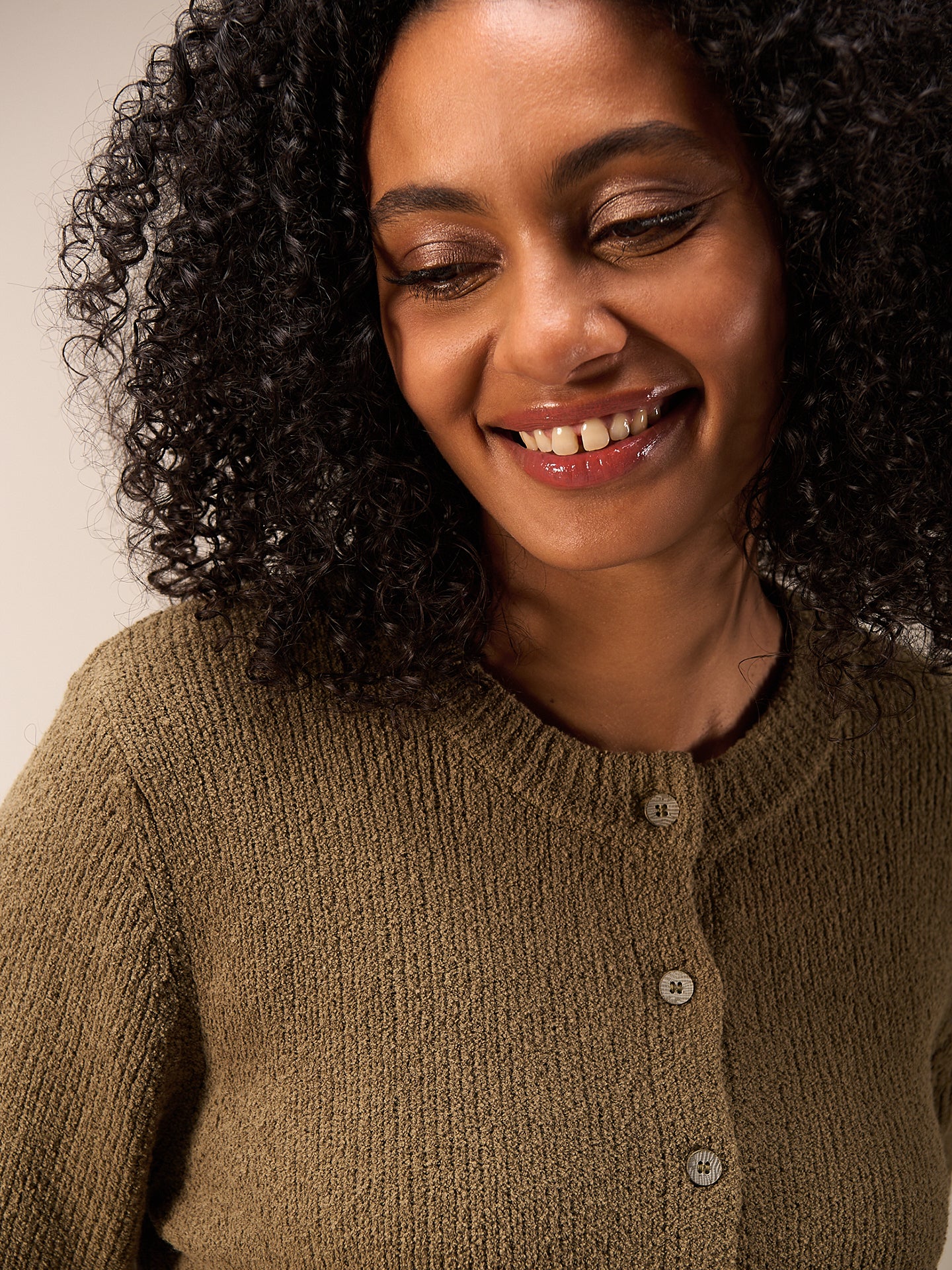 Button-up cardigan