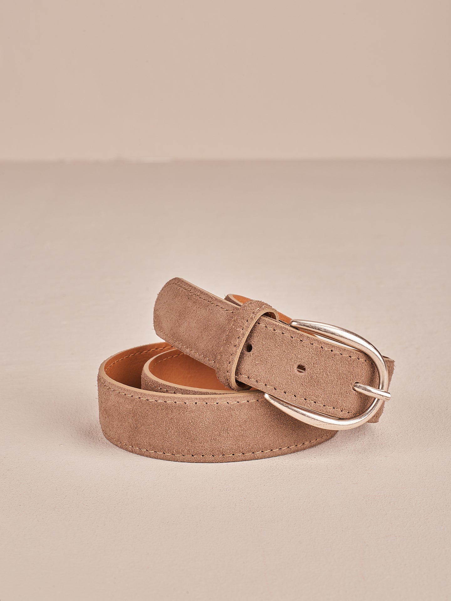 Velourledergürtel